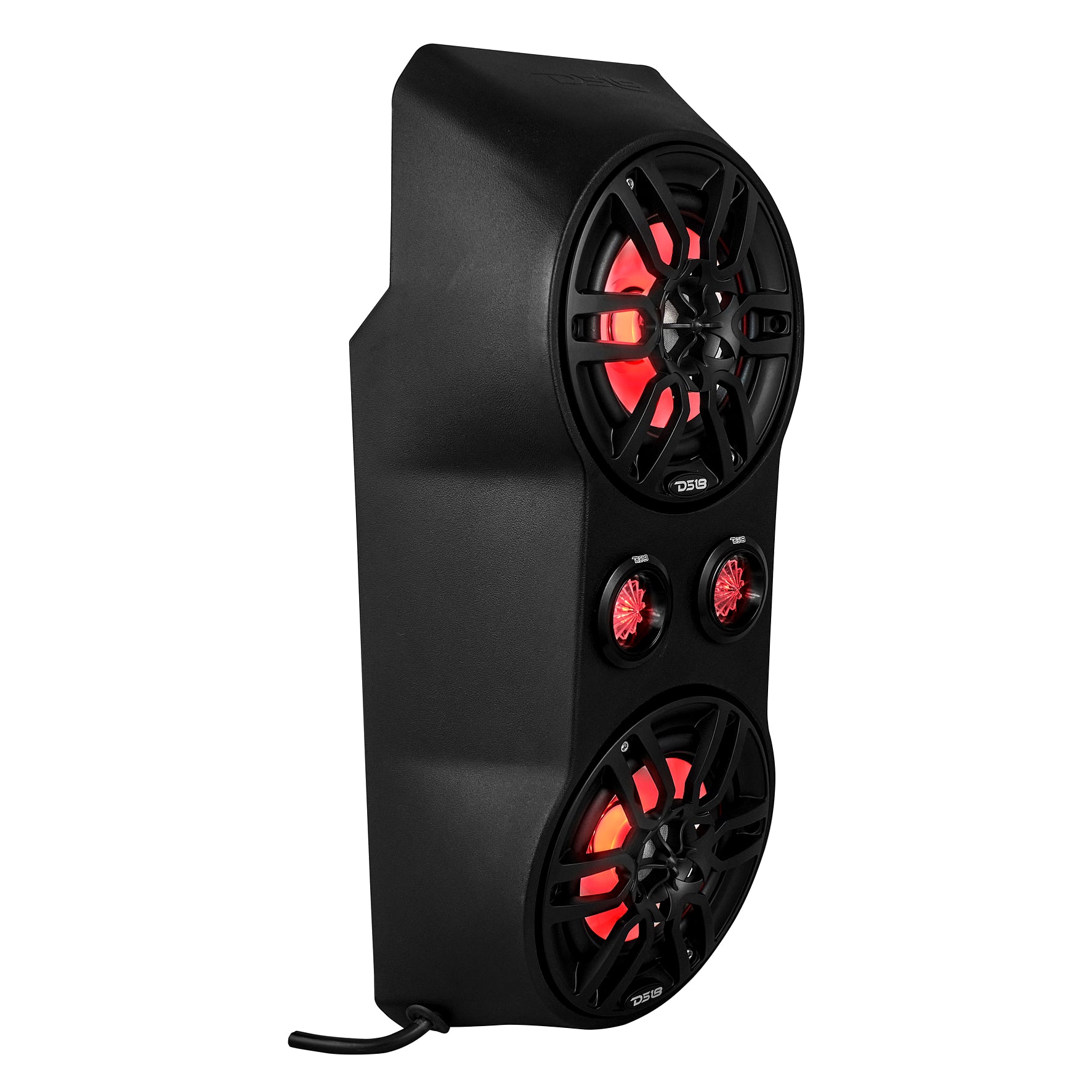 Polaris RZR Waterfall Center Console with 2 x 6.5