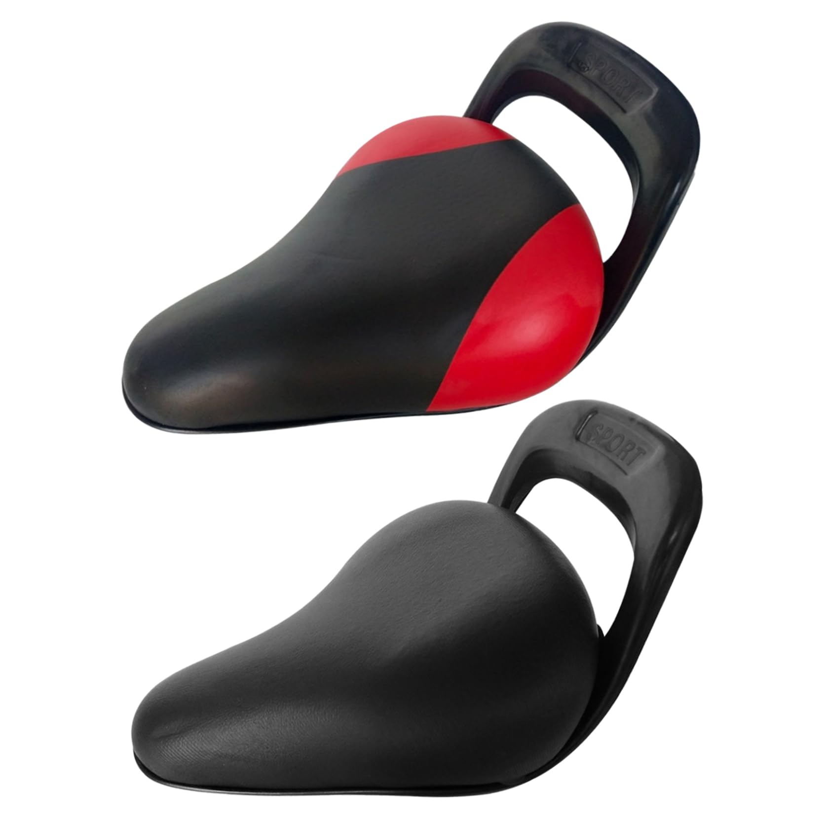 Waterproof Kids Bike Seat - Ergonomic PU Child Bicycle Saddle with Handles, 7.9x5.3 Inch Easy Install Replacement Seat | Perfect for Family Cycling, Park Rides & Commuting