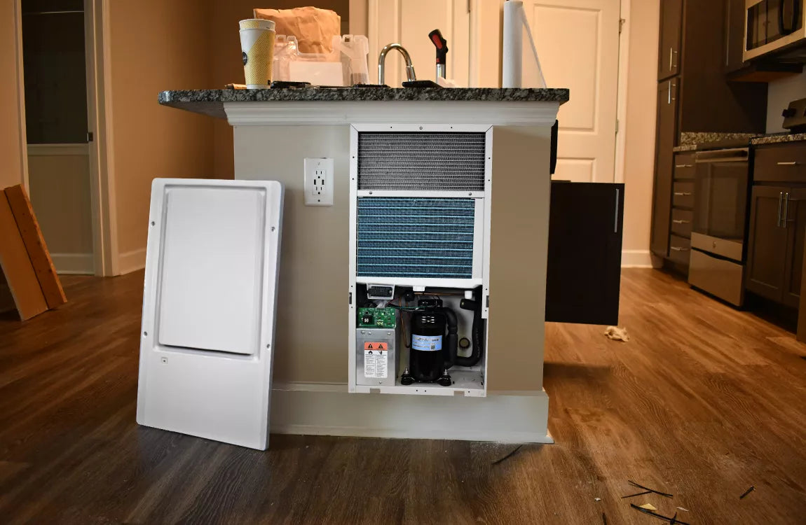 IW25 5 In-Wall Dehumidifier - Energy Efficient & Quiet Moisture Control for Basements, Bathrooms & Small Spaces