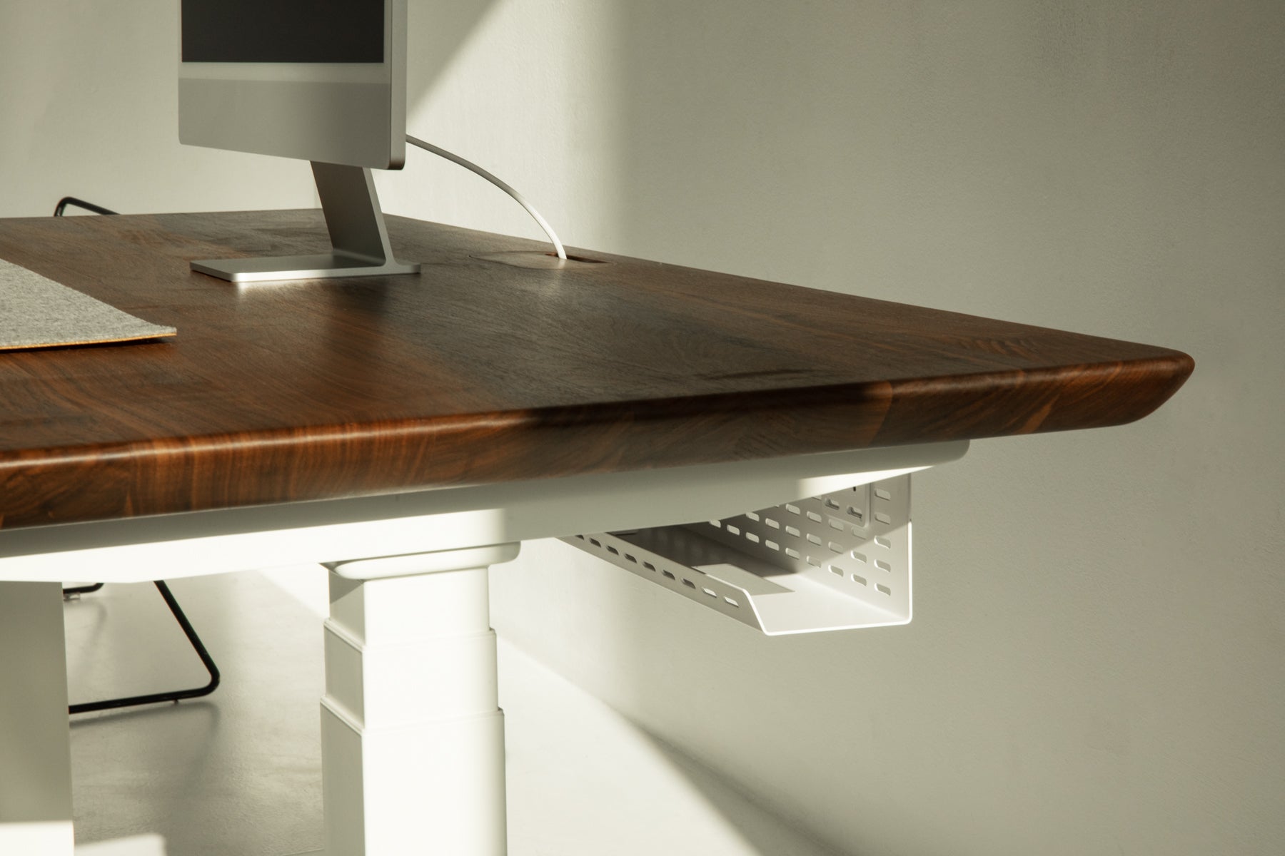 Under Desk Organizer Grid - Cable Management & Storage Solution for Home Office, Gaming Setup & Workspace Organization