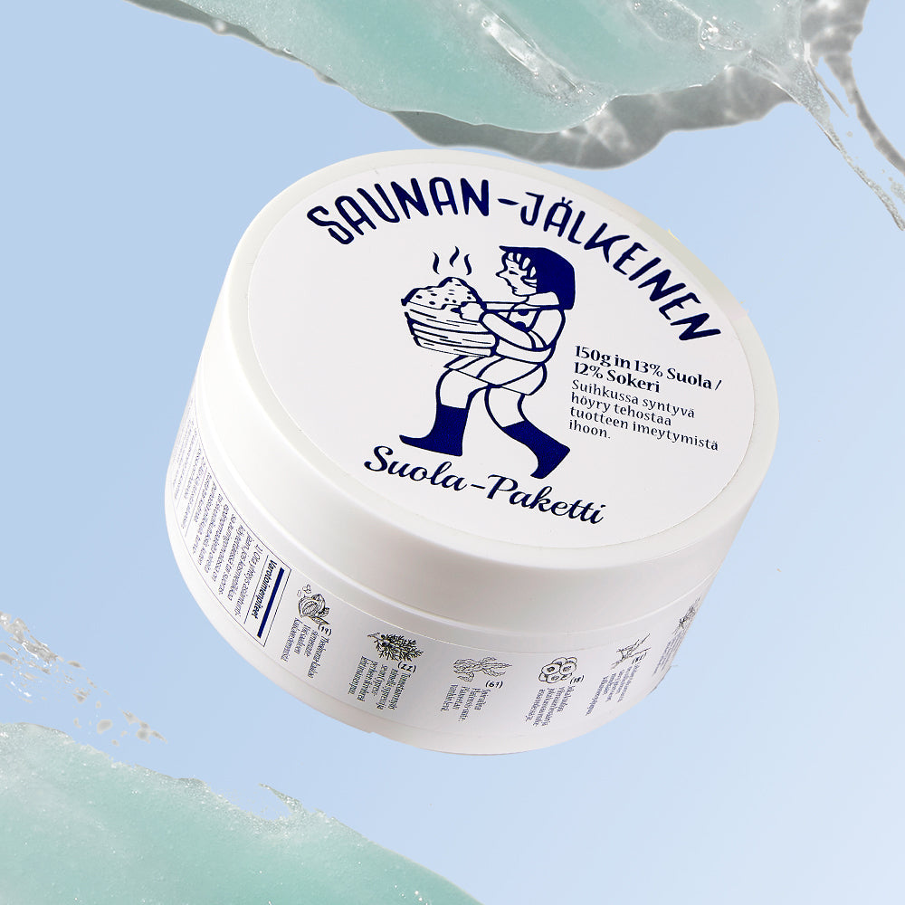 Torhop Sauna Heating Salt Mask 150g - Natural Detoxifying Face & Body Scrub for Spa & Home Relaxation