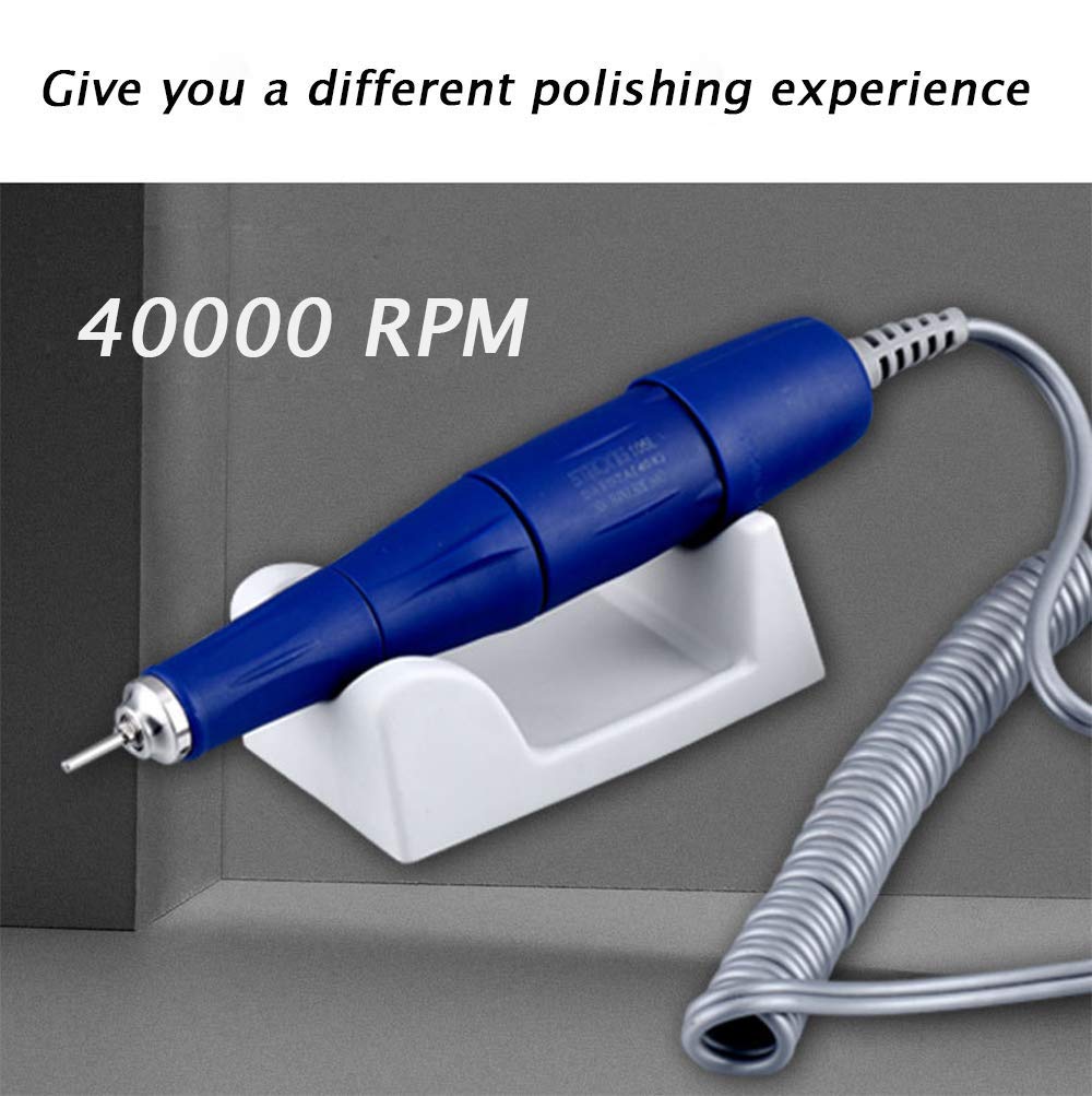 Professional 40000RPM Electric Nail Drill Polisher Machine - Salon & Home Manicure Pedicure Kit for Nail Care, Shaping & Buffing | Perfect for Nail Artists, DIY Enthusiasts & Beauty Professionals
