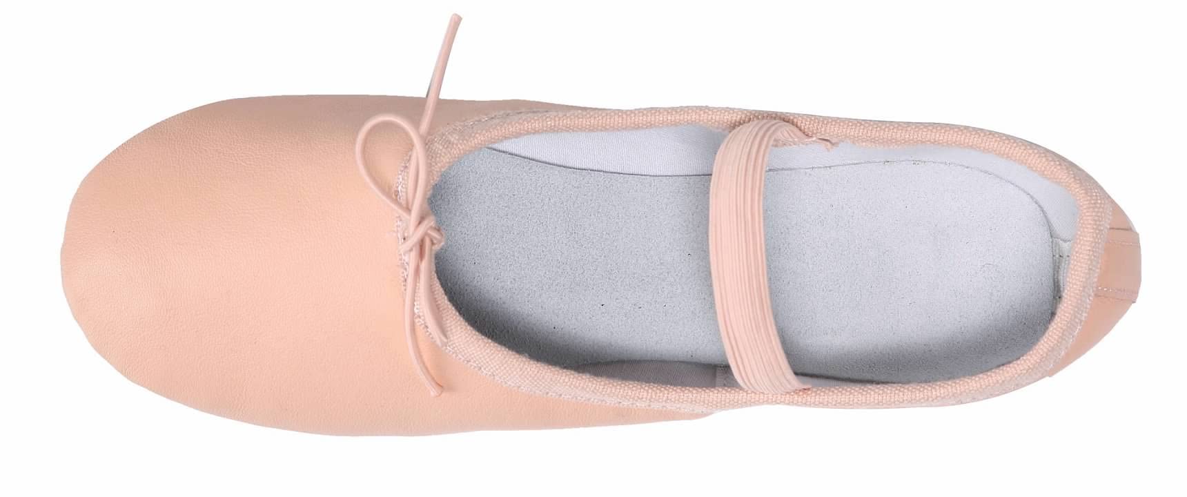 Genuine Leather Ballet Shoes for Women & Girls - Soft Ballet Slippers & Dance Shoes for Ballet, Jazz, Contemporary & Practice - Comfortable & Durable Leather Dance Footwear