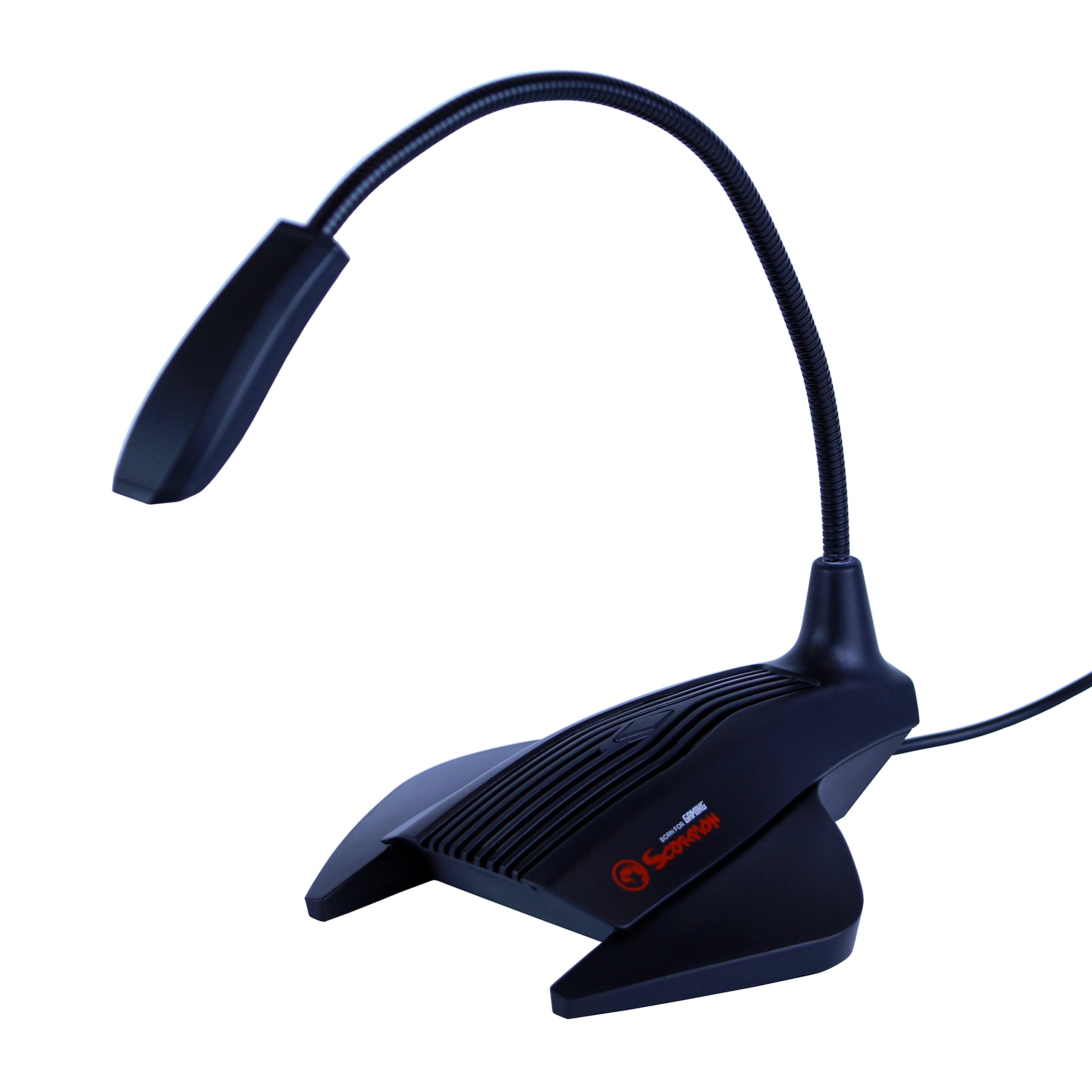 Scorpion MA-MIC01 Professional USB Microphone with High-Quality Speaker - Perfect for Podcasting, Streaming & Online Meetings