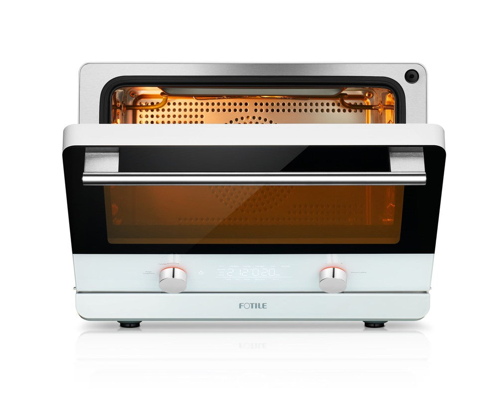 Fotile Chefcubii 4-in-1 Countertop Convection Steam Combi Oven with Air Fryer (HYZK26 E1) - Perfect for Baking, Roasting, Steaming & Air Frying in Small Kitchens