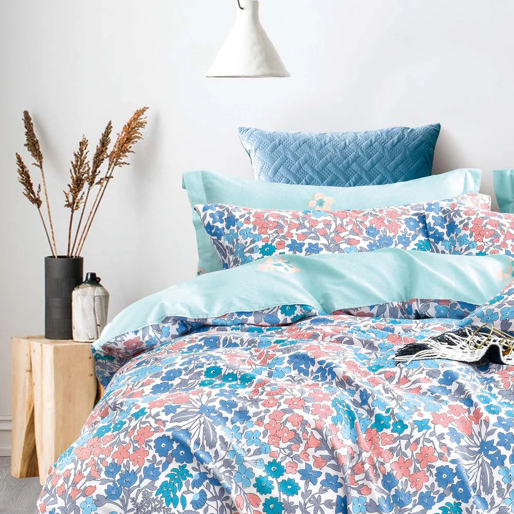 Ardor Isabelle Multi Quilt Cover Set - Soft & Stylish Bedding Set for Queen Size Beds - Perfect for Cozy Bedrooms, Guest Rooms & Vacation Homes