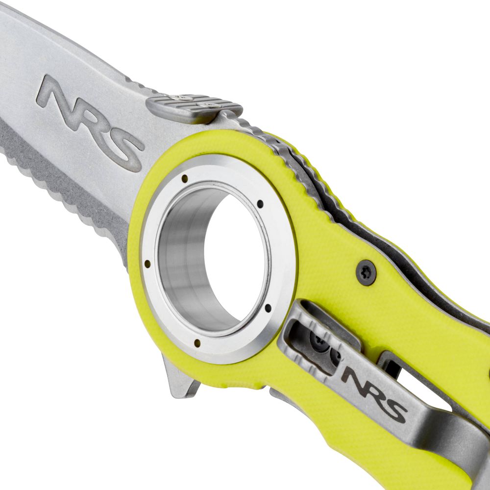 NRS Pilot Access Knife - Compact Folding Knife with Stainless Steel Blade for Outdoor, Camping, Hiking & Survival Gear | Perfect for Cutting Ropes, Fishing Lines & Emergency Situations