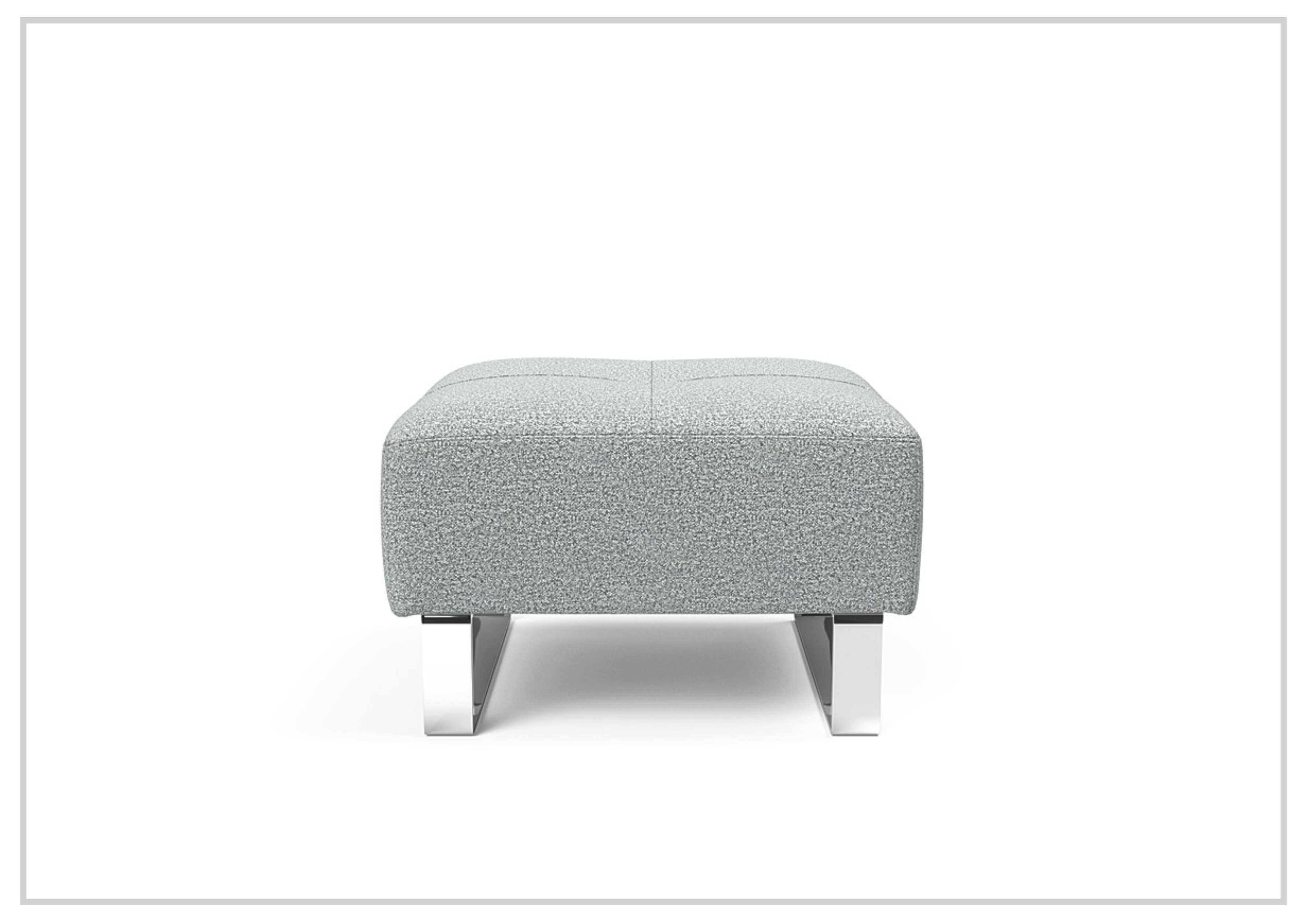 Innovation Living Cassius 2-Seater Fabric Sleeper Sofa with Ottoman - Convertible Sofa Bed for Small Spaces, Guest Room & Apartment Living - Perfect for Overnight Guests & Cozy Movie Nights