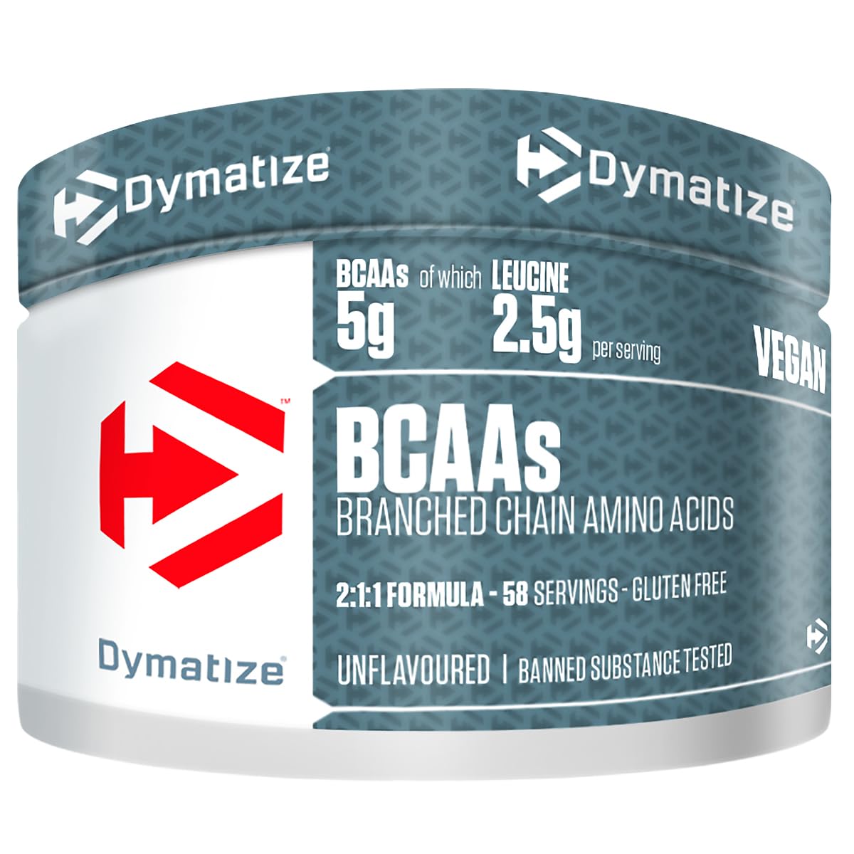 Dymatize BCAA Powder 300g - Essential Amino Acids with Leucine, Isoleucine & Valine for Muscle Recovery & Growth - Perfect for Post-Workout & Fitness Enthusiasts
