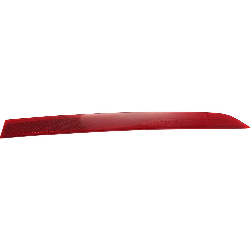 BMW ActiveHybrid 3 2013-2015 Sedan/Wagon Driver Side Rear Bumper Reflector Replacement (Fits w/M Sport Package) - Compatible with Part #BM1184103 & 63147847165 | Perfect for Enhanced Visibility & Safety at Night