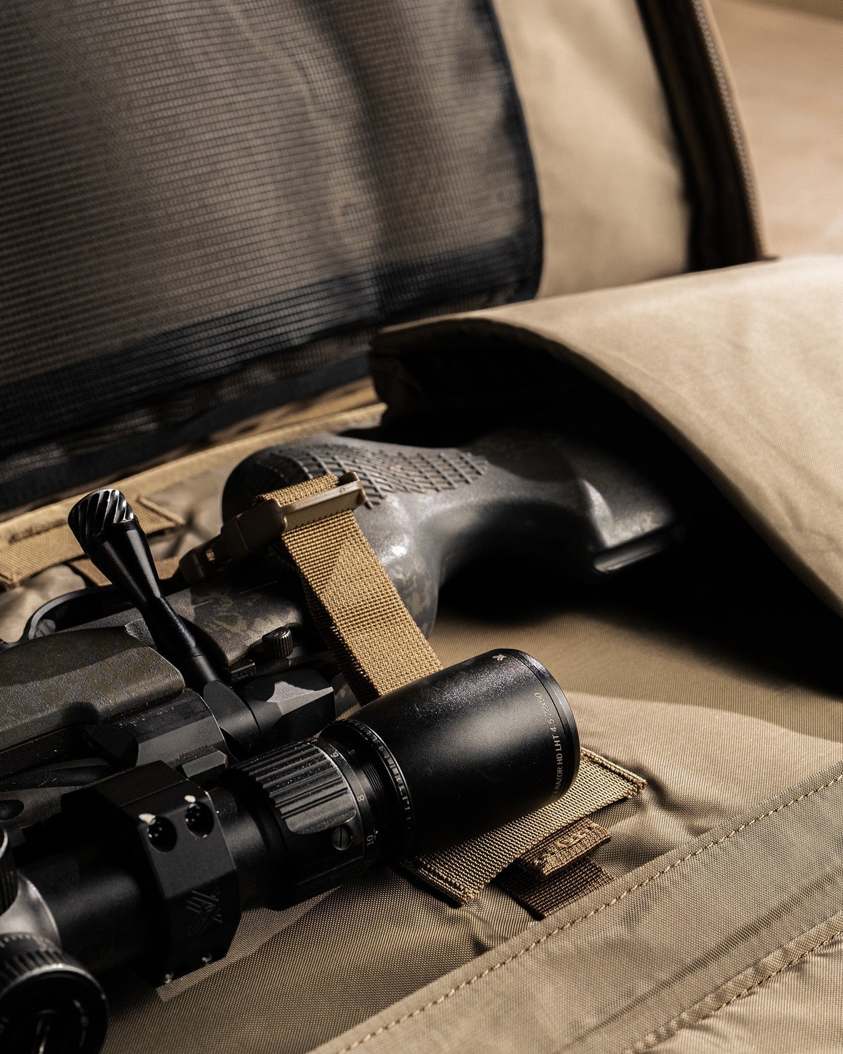 Tactical Sniper Rifle Drag Bag - 57 Inch Heavy Duty Gun Sled for Long Range Shooting | Hunting, Military Training & Outdoor Shooting Range Use