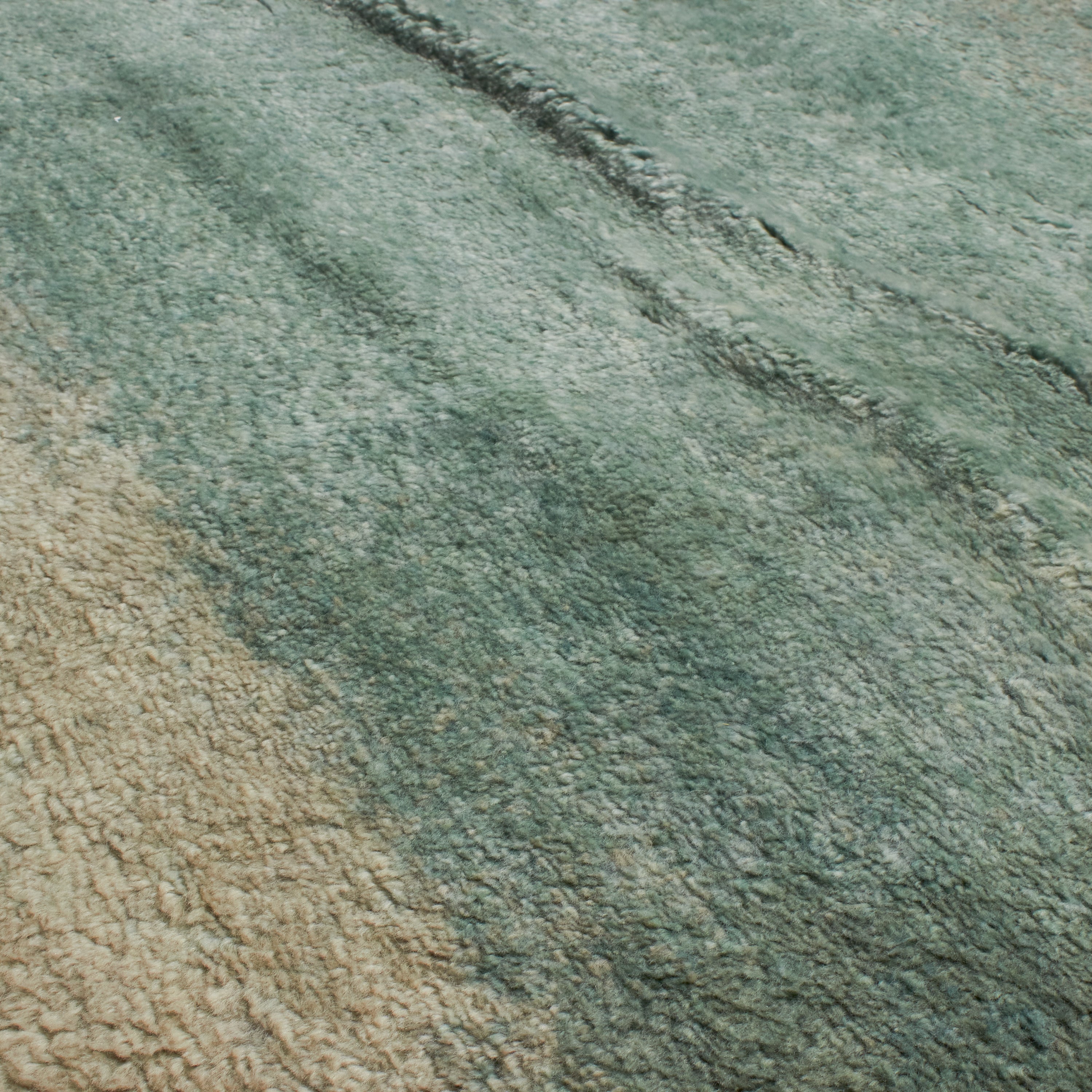 Premium Newage Gabbeh Teal Handmade Wool Rug - Soft & Durable Persian Style Area Carpet for Living Room, Bedroom & Home Decor