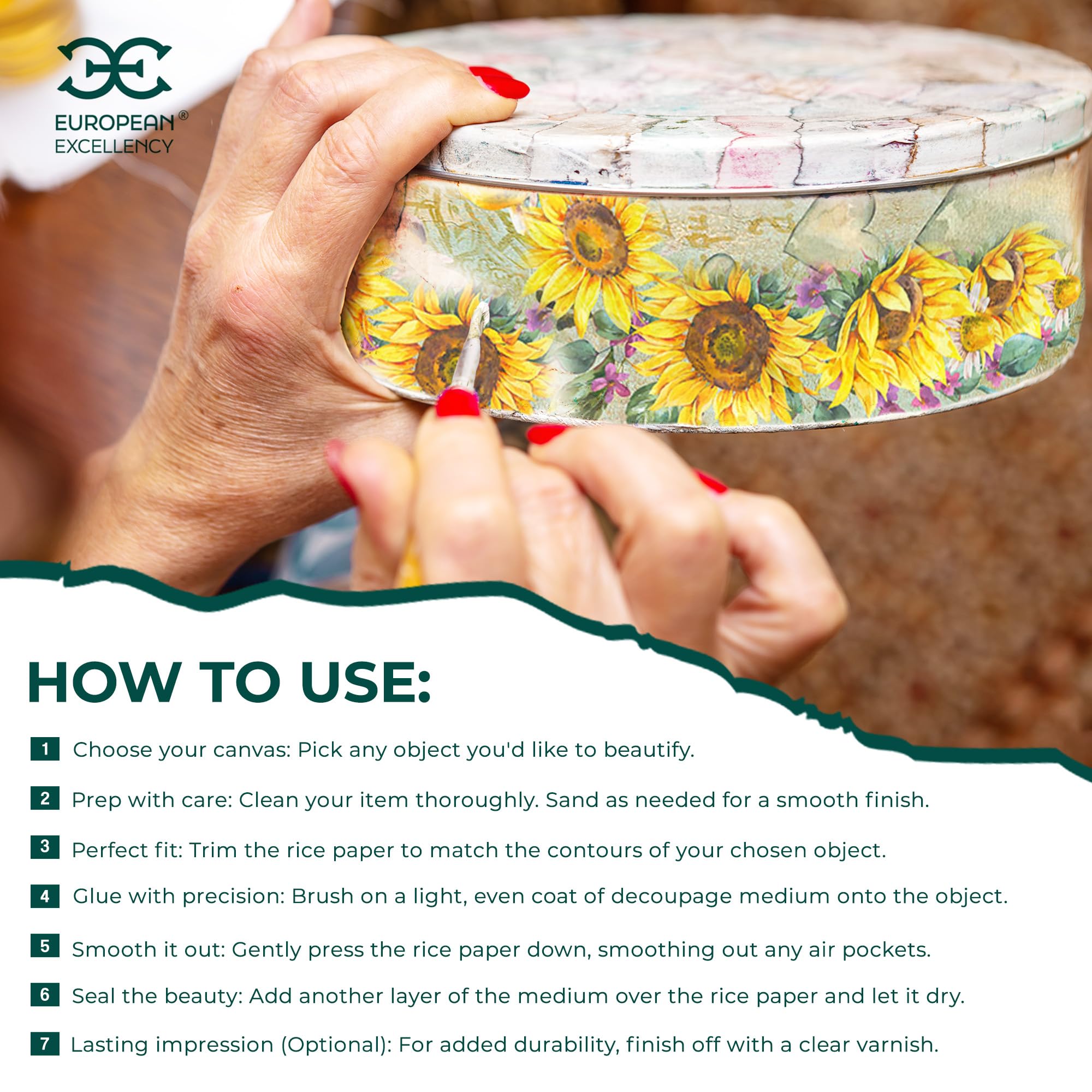 Decoupage Rice Paper A4 Size - Birds, Butterflies, Dragonflies & Deer Animal Designs (2 Sheets) | Perfect for Scrapbooking, Card Making & DIY Home Decor