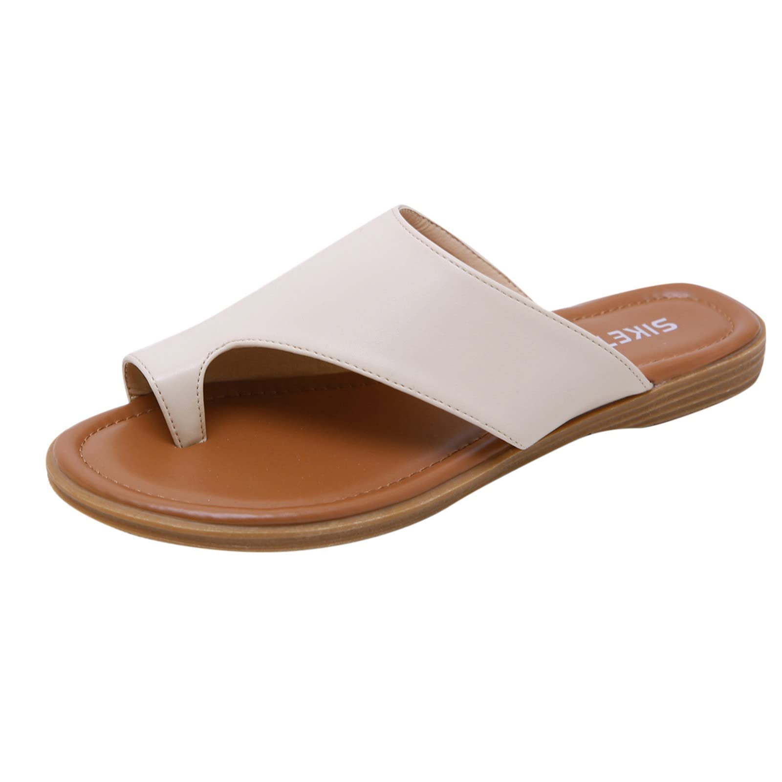 **Women's Comfortable Flip Flops - Casual Summer & Spring Beach Slippers - Lightweight & Stylish for Walking, Travel, and Poolside Relaxation**