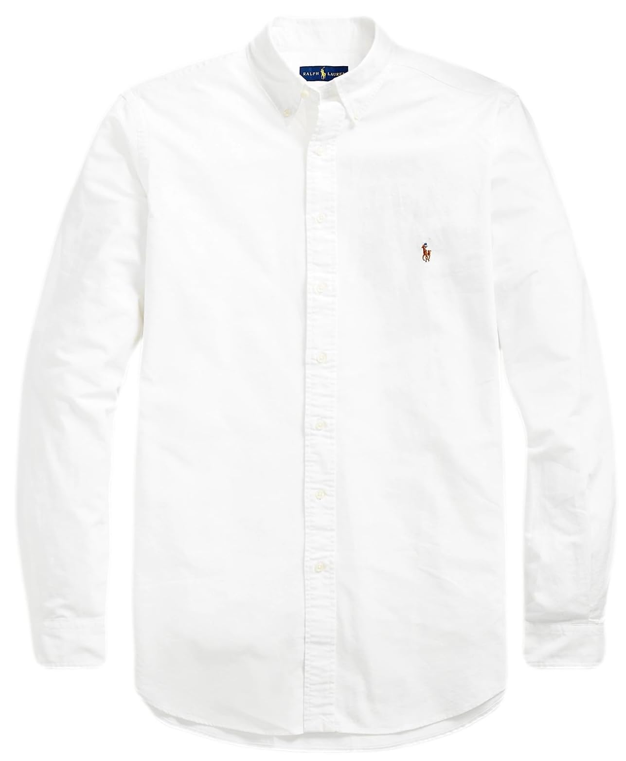 POLO RALPH LAUREN Men's Big & Tall Long Sleeve Oxford Button Down Shirt - Classic Casual Dress Shirt for Office, Business & Formal Occasions