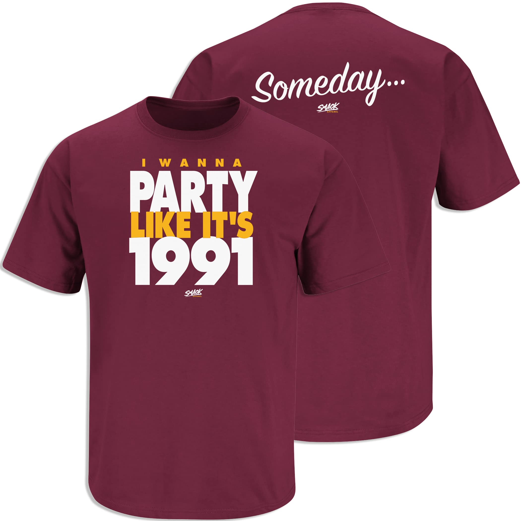 Washington Football Fans Vintage 1991 T-Shirt - Retro NFL Team Apparel for Men & Women (Sizes SM-5XL) | Perfect for Game Day, Tailgating & 90s Theme Parties