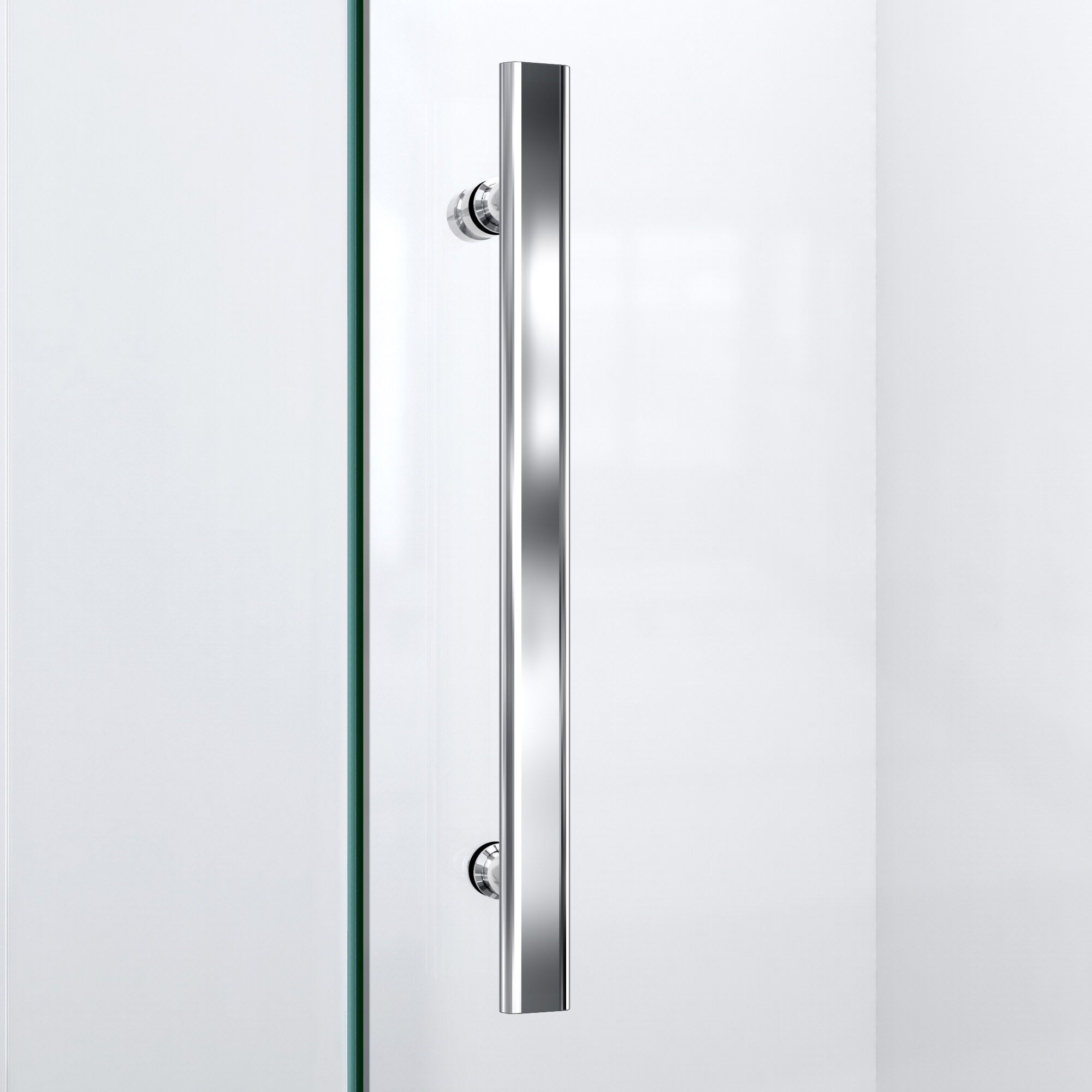 DreamLine Prism Lux 38x38x74.75 Inch Frameless Hinged Shower Enclosure with SlimLine Base Kit - Modern Bathroom Upgrade for Small Spaces & Luxury Homes