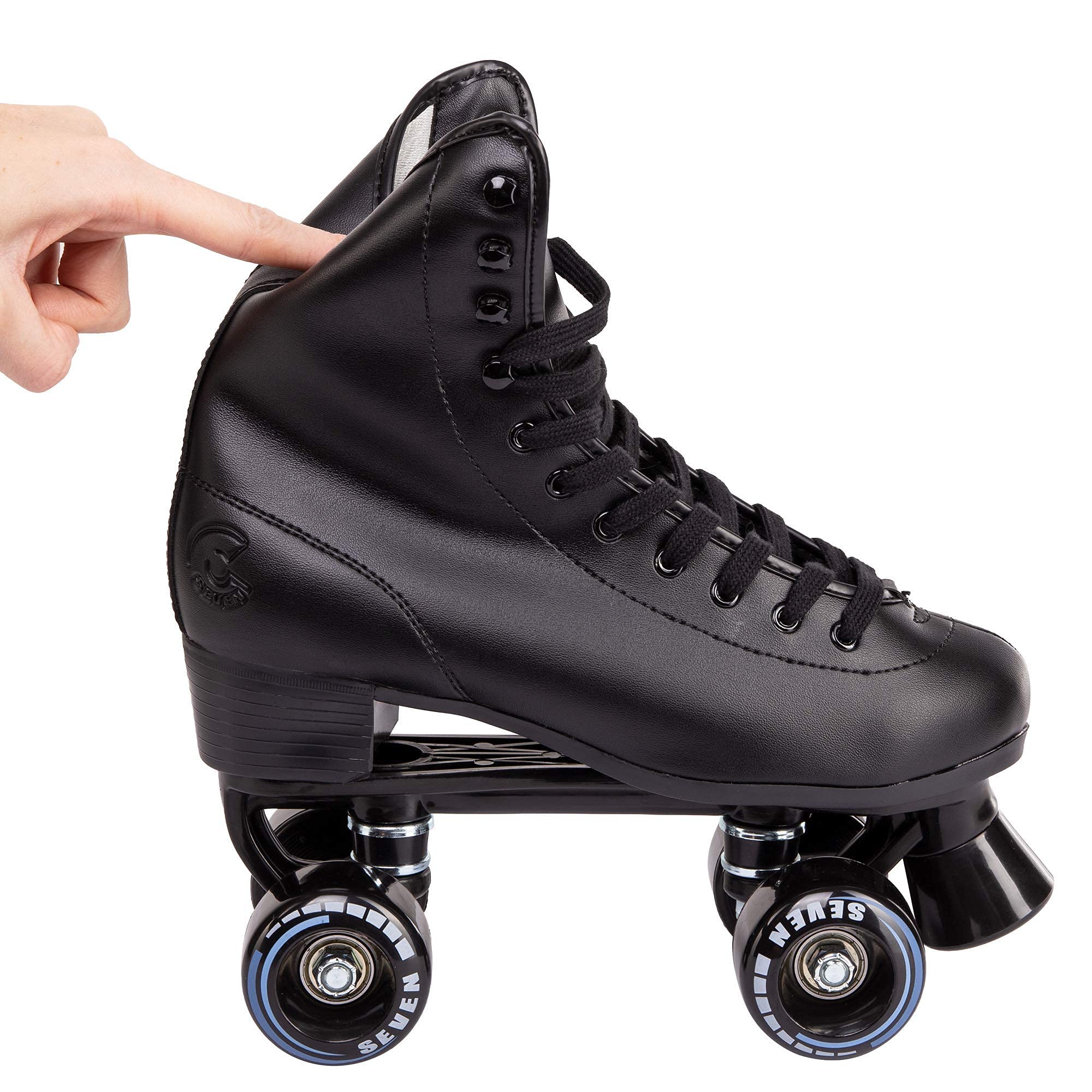 C7 Quad Roller Skates - Retro Style for Outdoor & Rink Skating