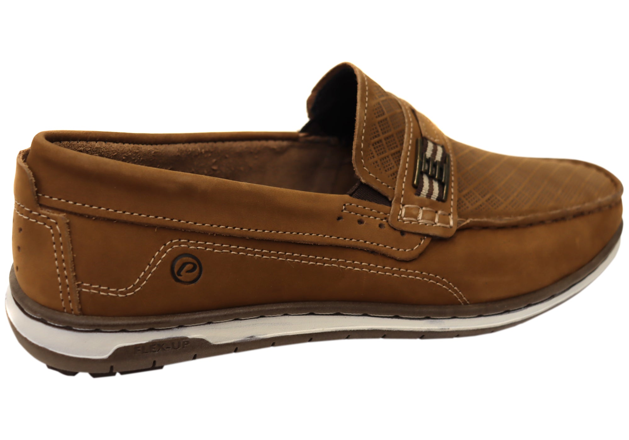 Premium Men's Leather Loafers - Handcrafted in Brazil - Comfortable Slip-On Dress Shoes for Business Casual & Travel - Pegada Monti Collection