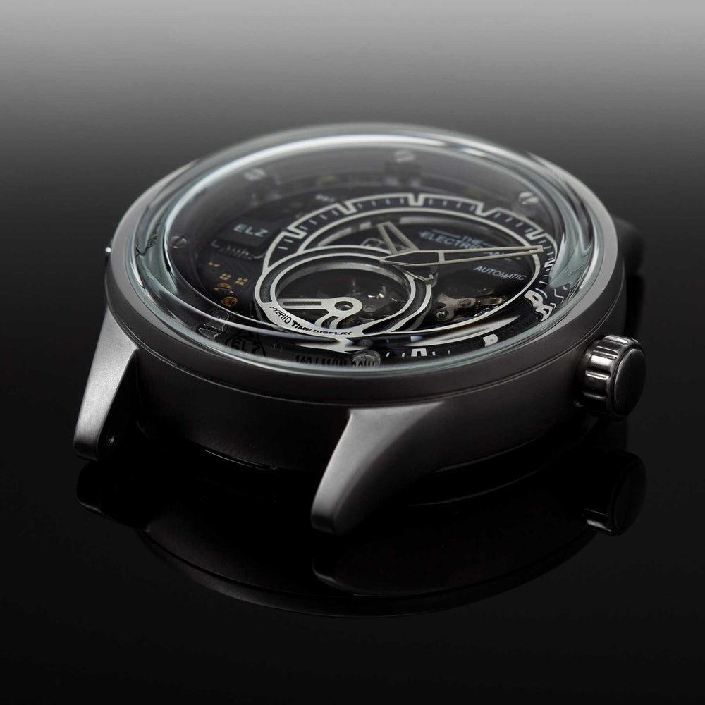 The Electricianz Hybrid E Code Watch - 43mm Stainless Steel Smartwatch for Men | Waterproof & Durable | Perfect for Outdoor Adventures, Work & Daily Wear