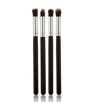 Professional MAPPERZ Eyeshadow Blending Pencil Brush Set - 4 Piece Eye Makeup Brushes for Eyeshadow, Foundation & Mascara Application | Perfect for Daily Makeup & Professional Makeup Artist Kit