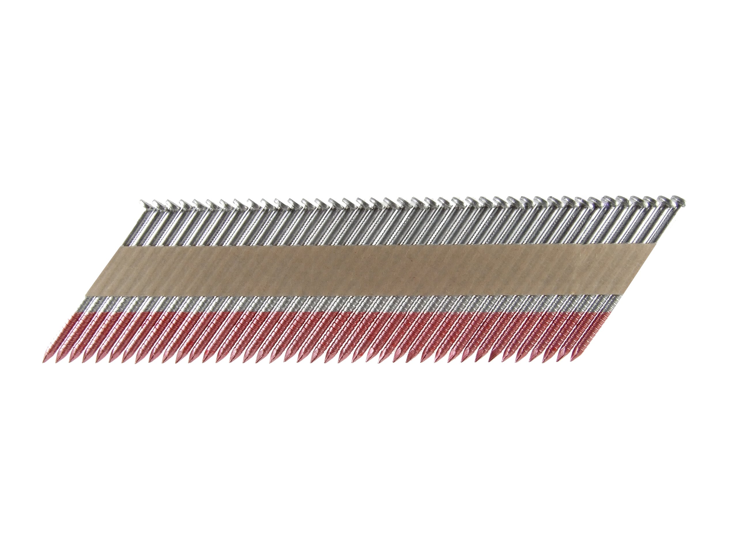 B&C Eagle 3X120HDR/33 Offset Round Head 3-Inch x .120 x 33 Degree Hot Dip Galvanized Ring Shank Framing Nails - 2,500 Nails per Box - Ideal for Roofing, Decking, and Wood Framing Construction Projects