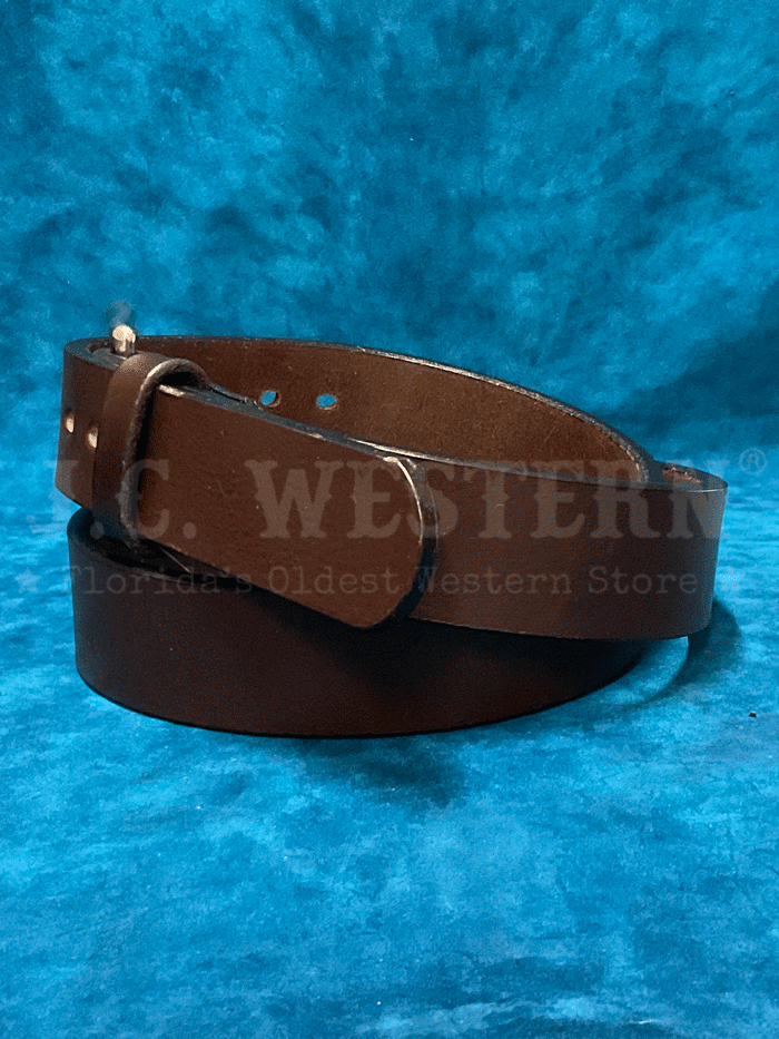 Gingerich 1001 36 Men's Maverick Smooth Heavyweight Gun Belt - Dark Brown | Durable Leather Belt for Concealed Carry, Hunting & Outdoor Activities