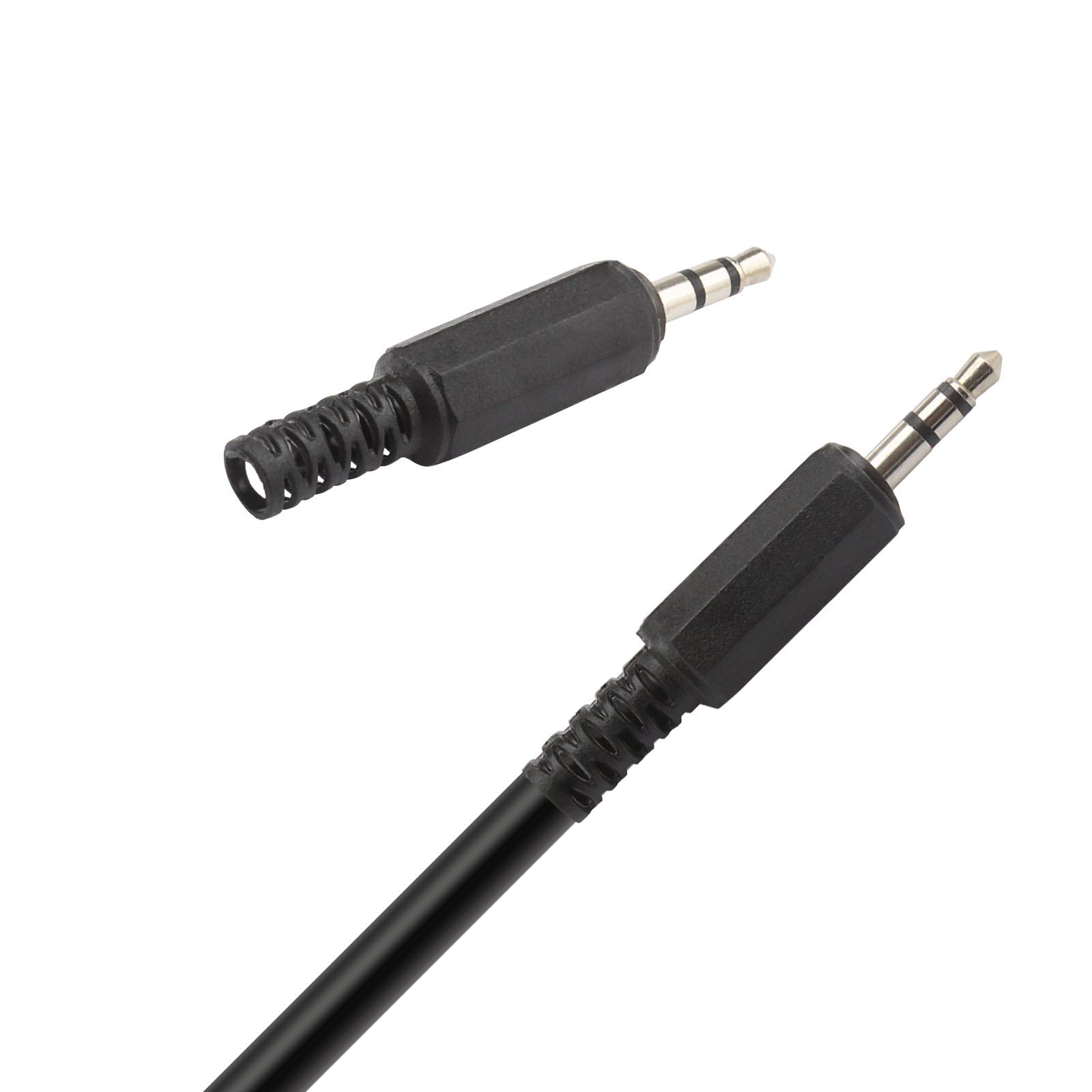 10x 3.5mm TRS Stereo Male Plug Jack Connectors - 1/8