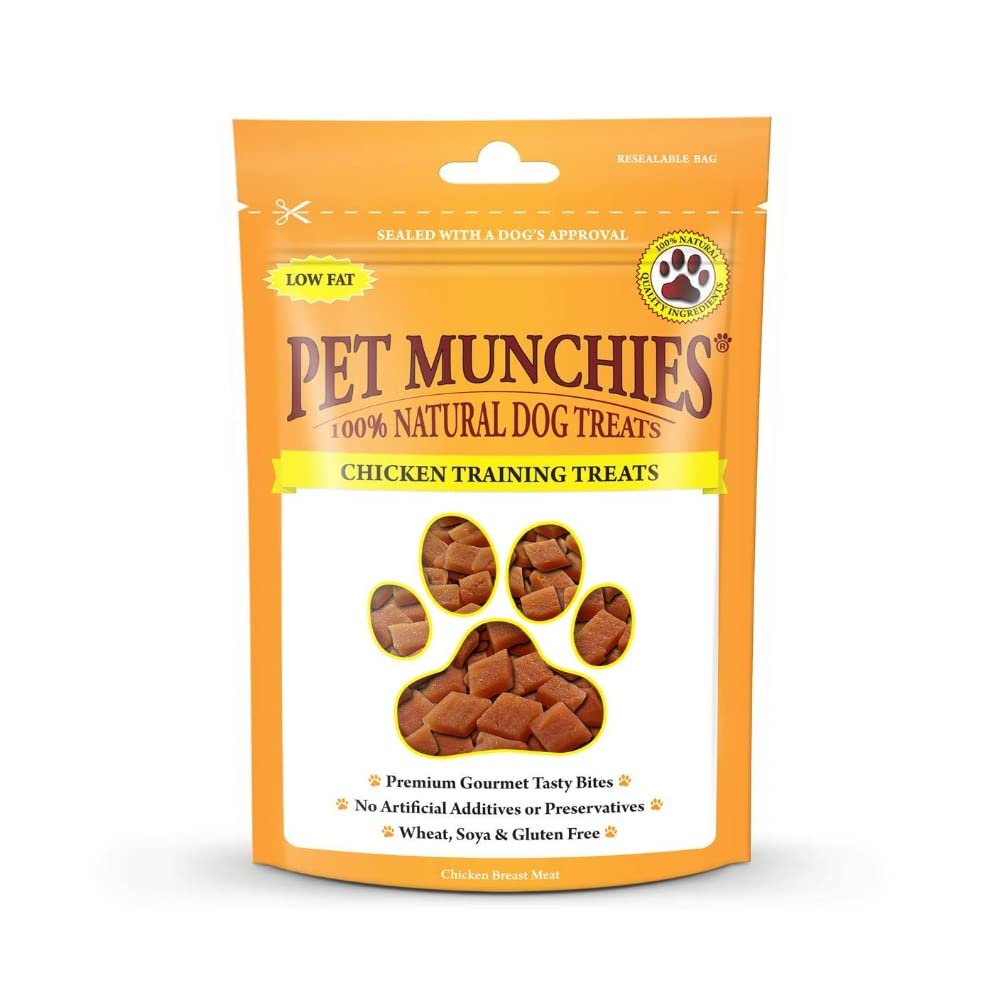 Premium Chicken Dog Training Treats - 50g | High-Reward Snacks for Obedience & Behavior Training | Perfect for Puppy, Small & Large Breeds