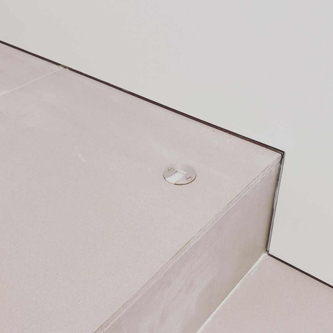 Ghostop GS300 Hidden Door Stop - Invisible Door Stopper for Home & Office Security - Perfect for Sliding Doors, Glass Doors & Hardwood Floors