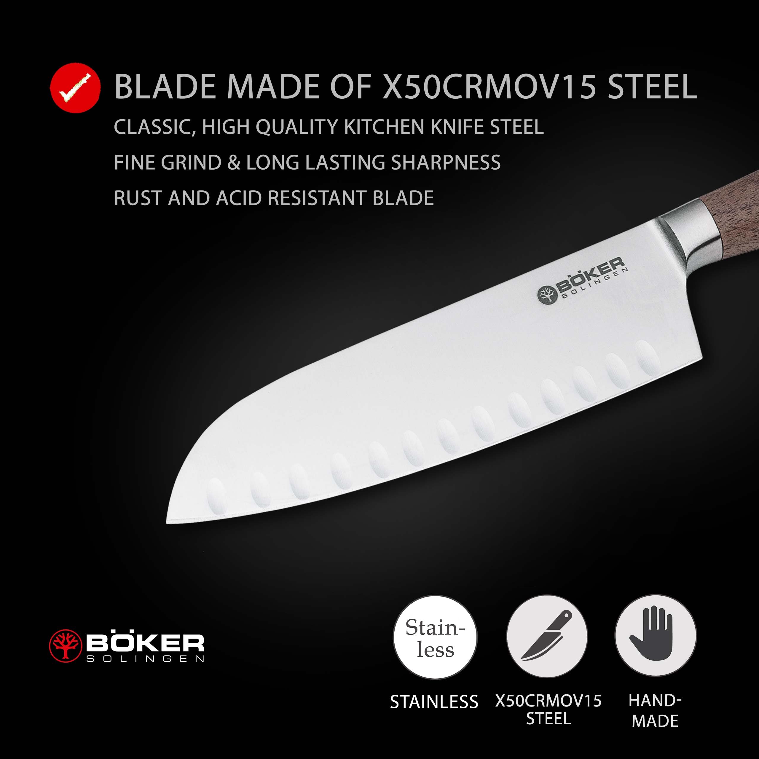 Boker 01BO795N Thunder Storm Button Lock Folding Knife - EDC Pocket Knife for Outdoor, Camping, Hiking & Everyday Carry