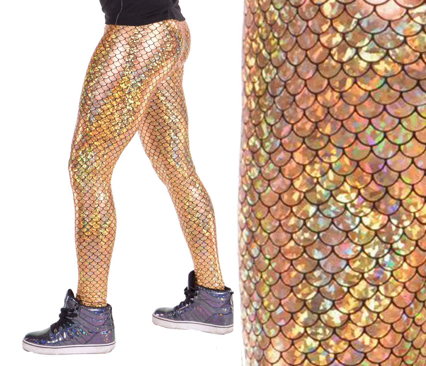 Men's Compression Leggings for Workout & Running - Breathable, Stretchable & Moisture-Wicking Activewear for Gym, Yoga & Sports Training