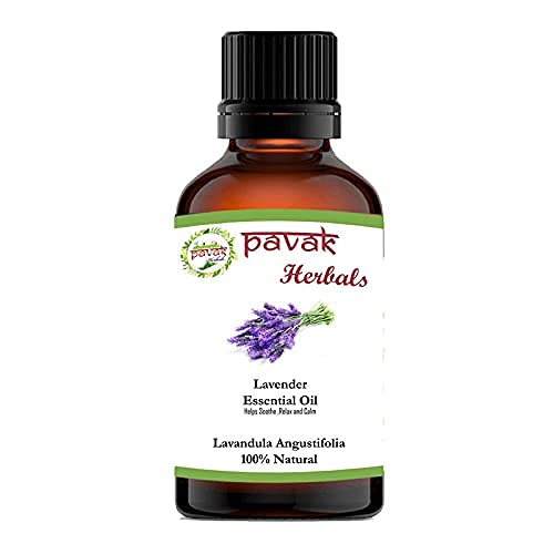 PAVAK 100% Pure Natural Lavender Essential Oil for Hair Growth & Skin Care - Undiluted Aromatherapy Oil for Diffusers, Soap Making, Massage & Relaxation (50ml) - Perfect for Stress Relief, Sleep Aid & Home Spa Treatments