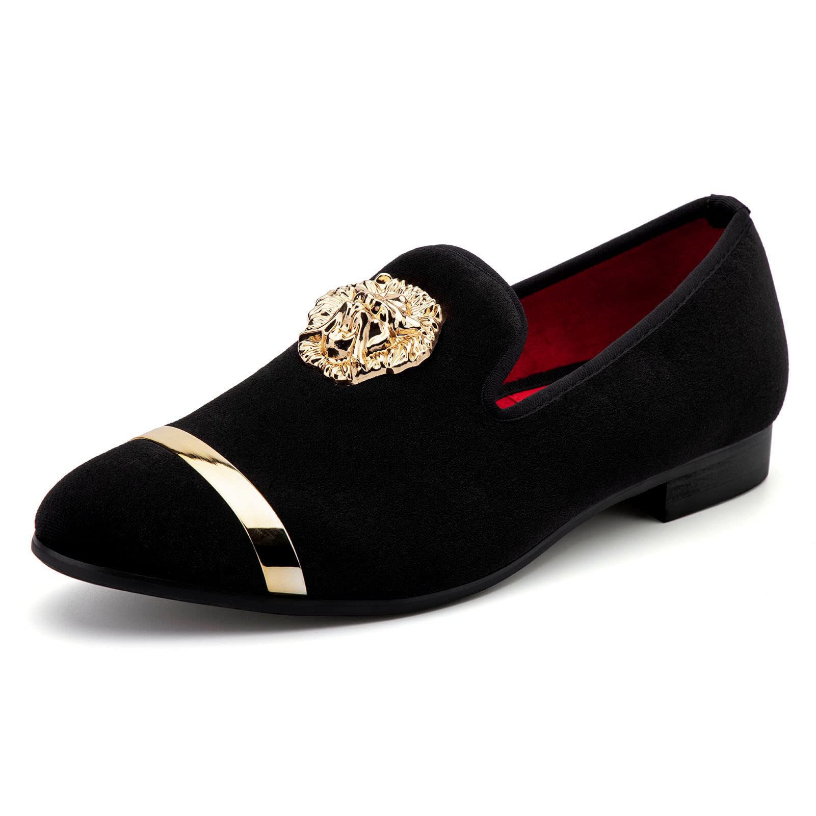 Meijiana Men's Classic Leather Loafers - Luxury Slip-On Dress Shoes for Wedding, Business & Formal Occasions | Comfortable & Stylish Men's Footwear for Office, Party & Special Events