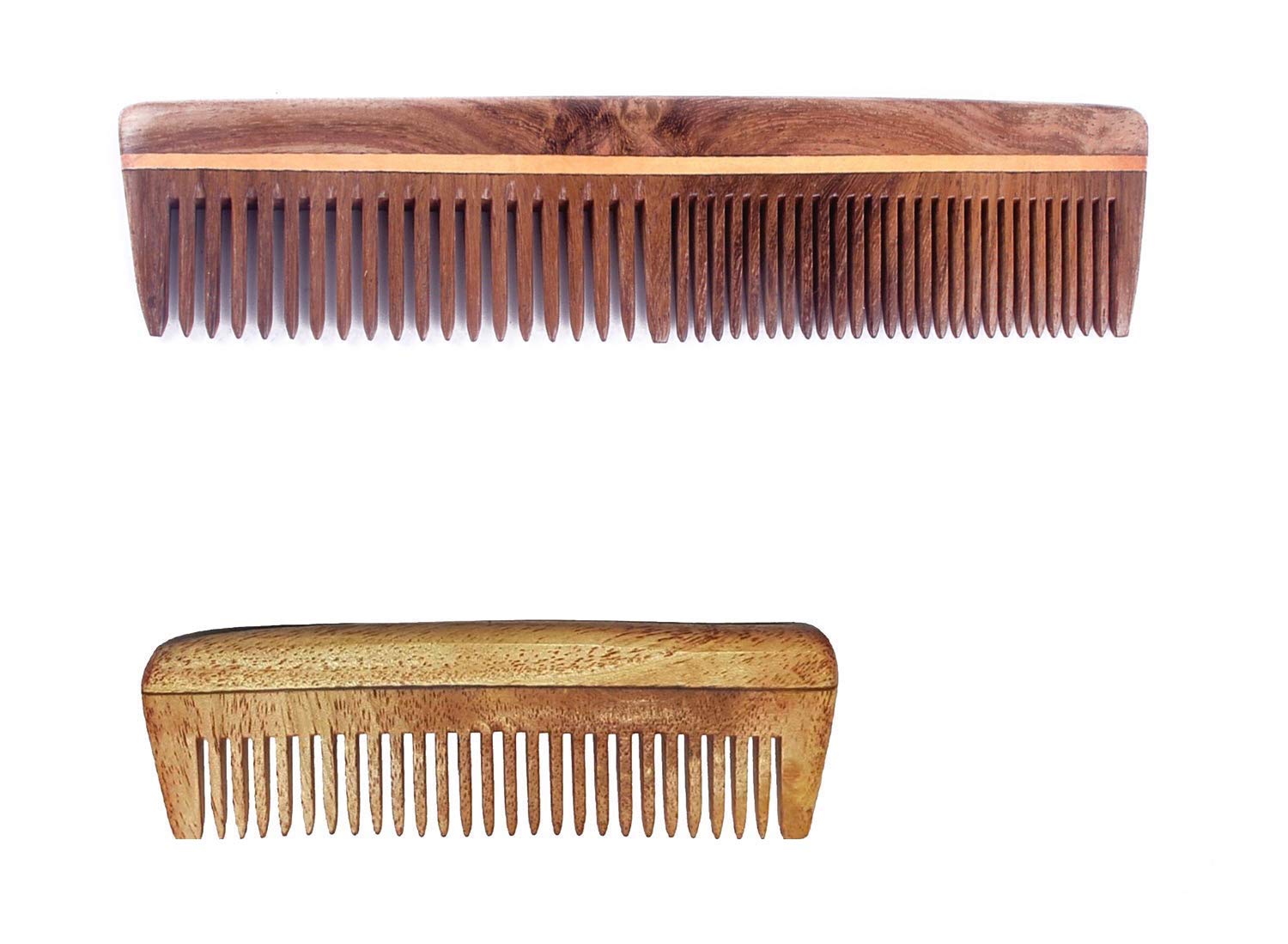 Stylazo Original Neem Wood Comb for Hair Growth & Scalp Care - Anti Hair Fall Comb for Men & Women - Perfect for Daily Hair Care & Massage at Home, Salon, or Travel