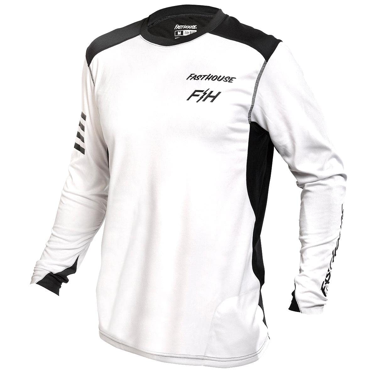 FASTHOUSE Men's Alloy Rally Long Sleeve Cycling Jersey - Breathable Moisture Wicking Bike Shirt for Road & Mountain Biking, Training & Outdoor Sports