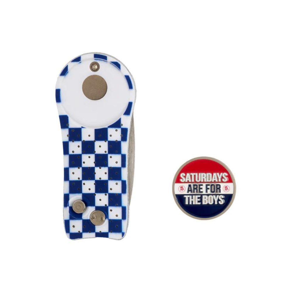 CMC Design Barstool Sports SAFTB Divot Tool and Ball Marker Set - Golf Accessories for Men & Women - Perfect for Golf Course, Practice & Gifts