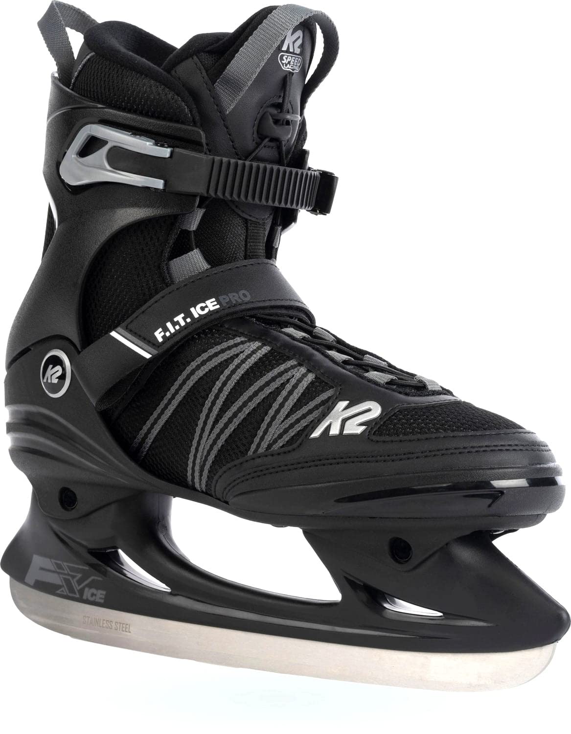 K2 Men's F.I.T. Ice Pro Hockey Skates - Premium Performance Ice Skates for Men - Perfect for Hockey, Figure Skating & Recreational Ice Skating