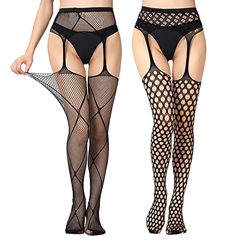 Black Suspender 2 Pairs B