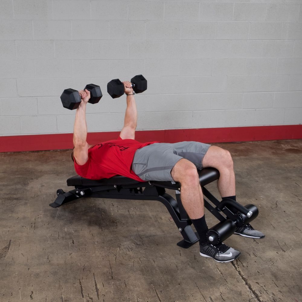 Body Solid ProClub FID Adjustable Weight Bench SFID425 - Perfect for Home Gym Strength Training & Workout Exercises