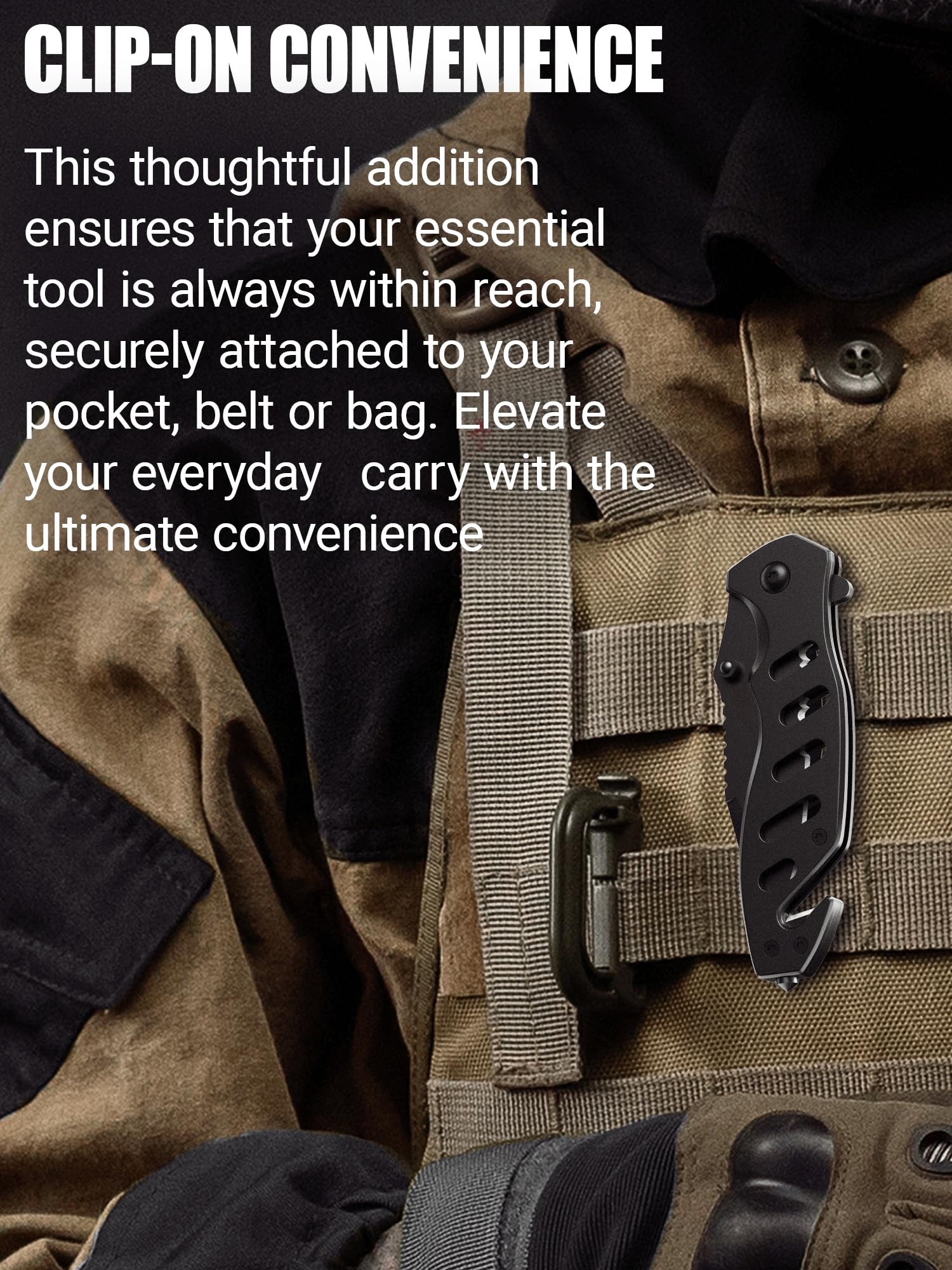 Tactical Folding Knife with 2.68
