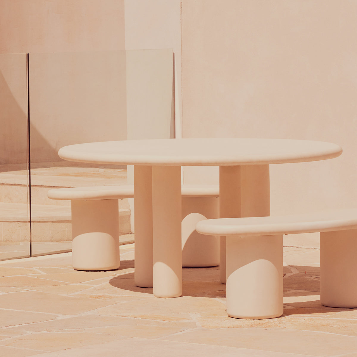 Premium Earth Outdoor Dining Table - 59