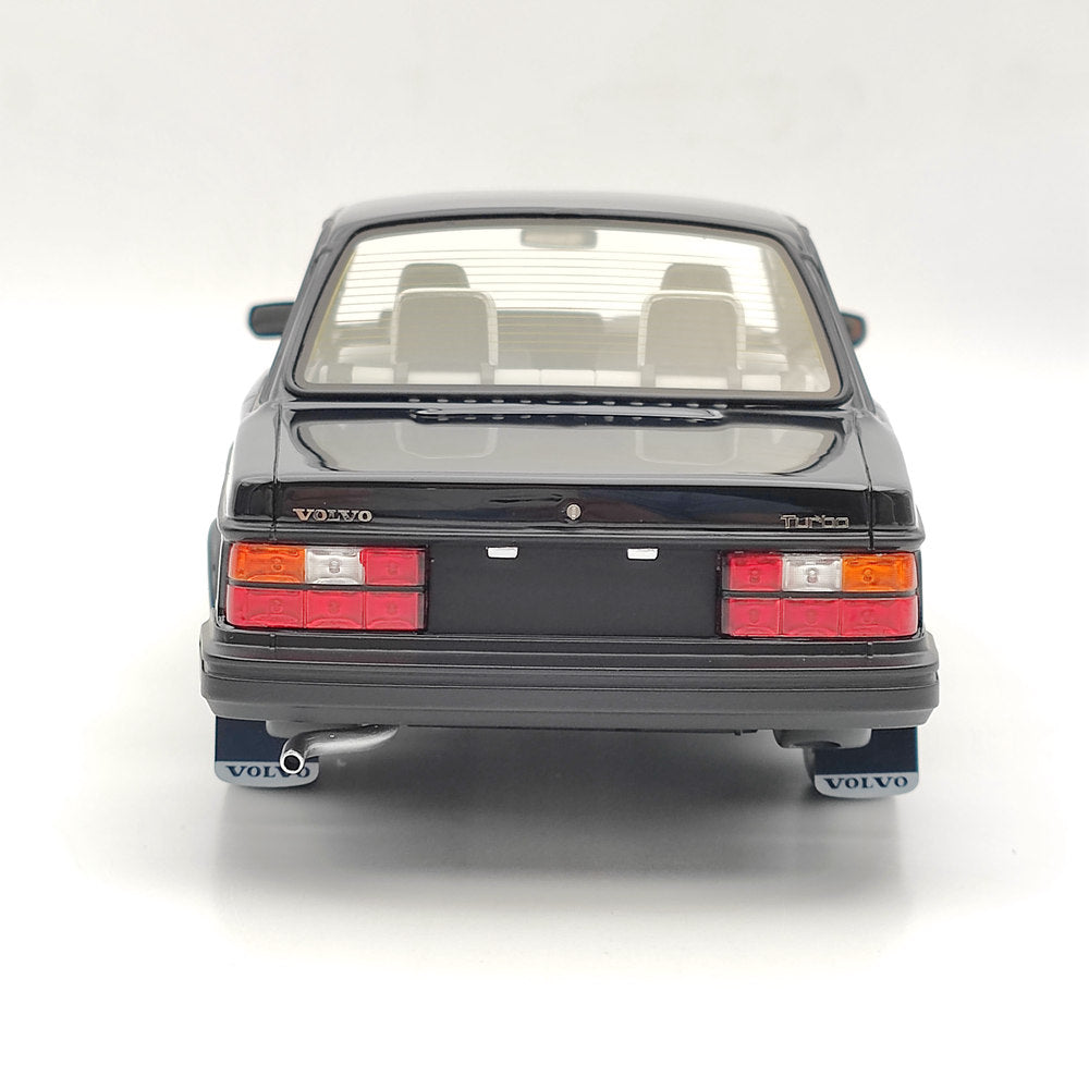 1/18 Scale Volvo 244 Turbo Resin Model Car - Limited Edition Black Collectible (DNA000116) | Perfect for Car Enthusiasts, Display Collections & Gift Giving