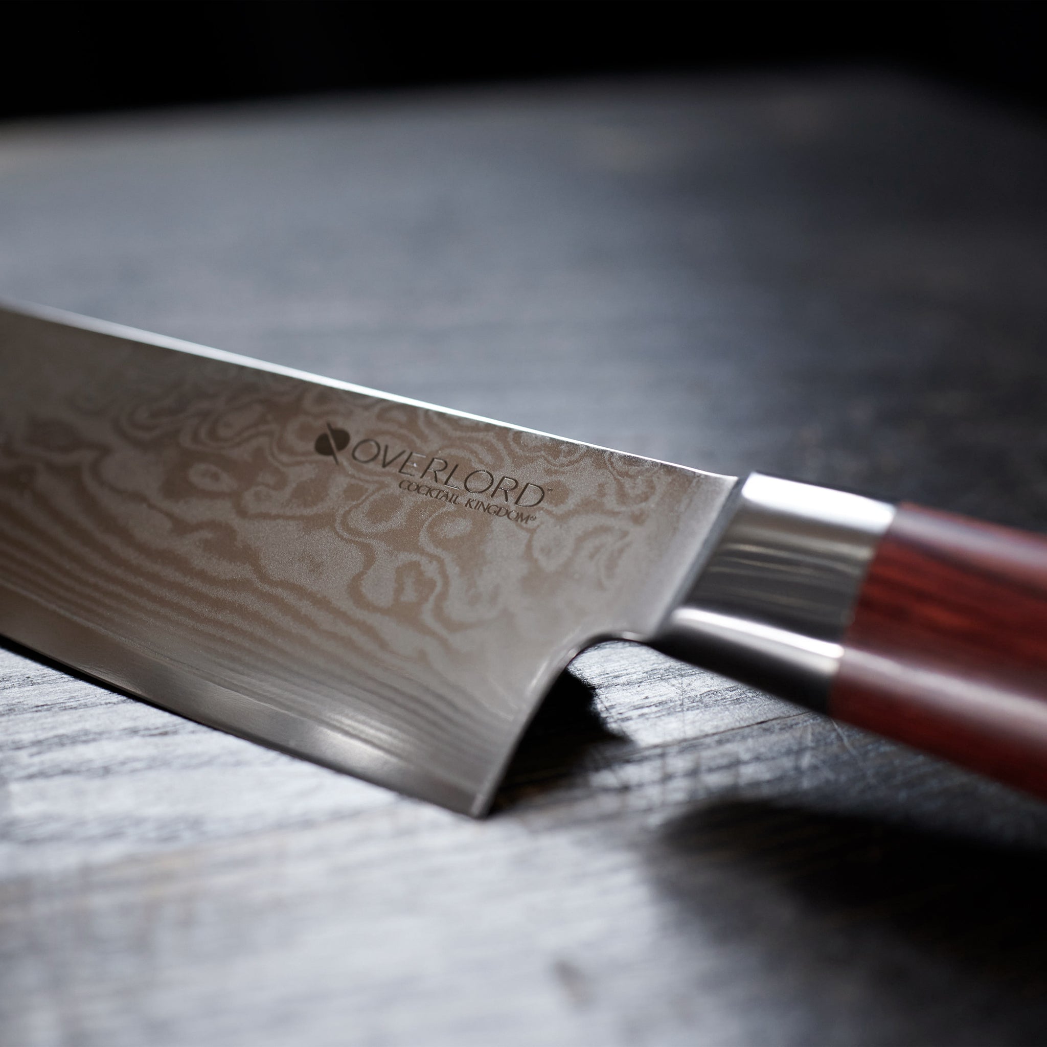 OVERLORD™ 8 Inch Professional Chef Knife - Razor Sharp Japanese Steel Blade with Ergonomic Pakkawood Handle for Kitchen, Cooking, Slicing Meat & Vegetables