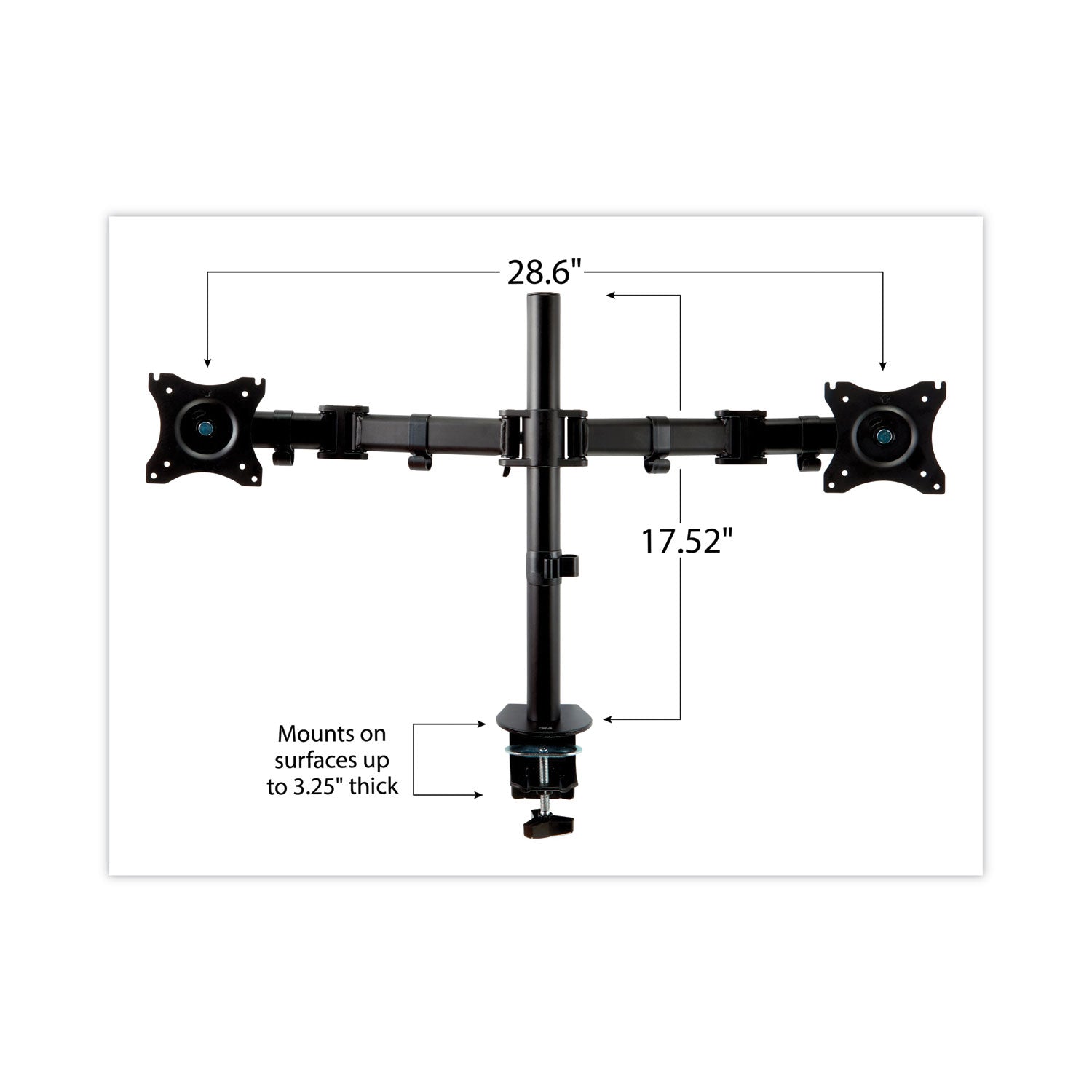 3M™ Dual Monitor Mount for 27