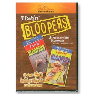 Bill Dance Outdoors: Fishing Bloopers & Memorable Moments (Volumes 1 & 2 Combined DVD) - Perfect for Anglers & Fishing Enthusiasts - Great Gift for Father's Day or Birthday