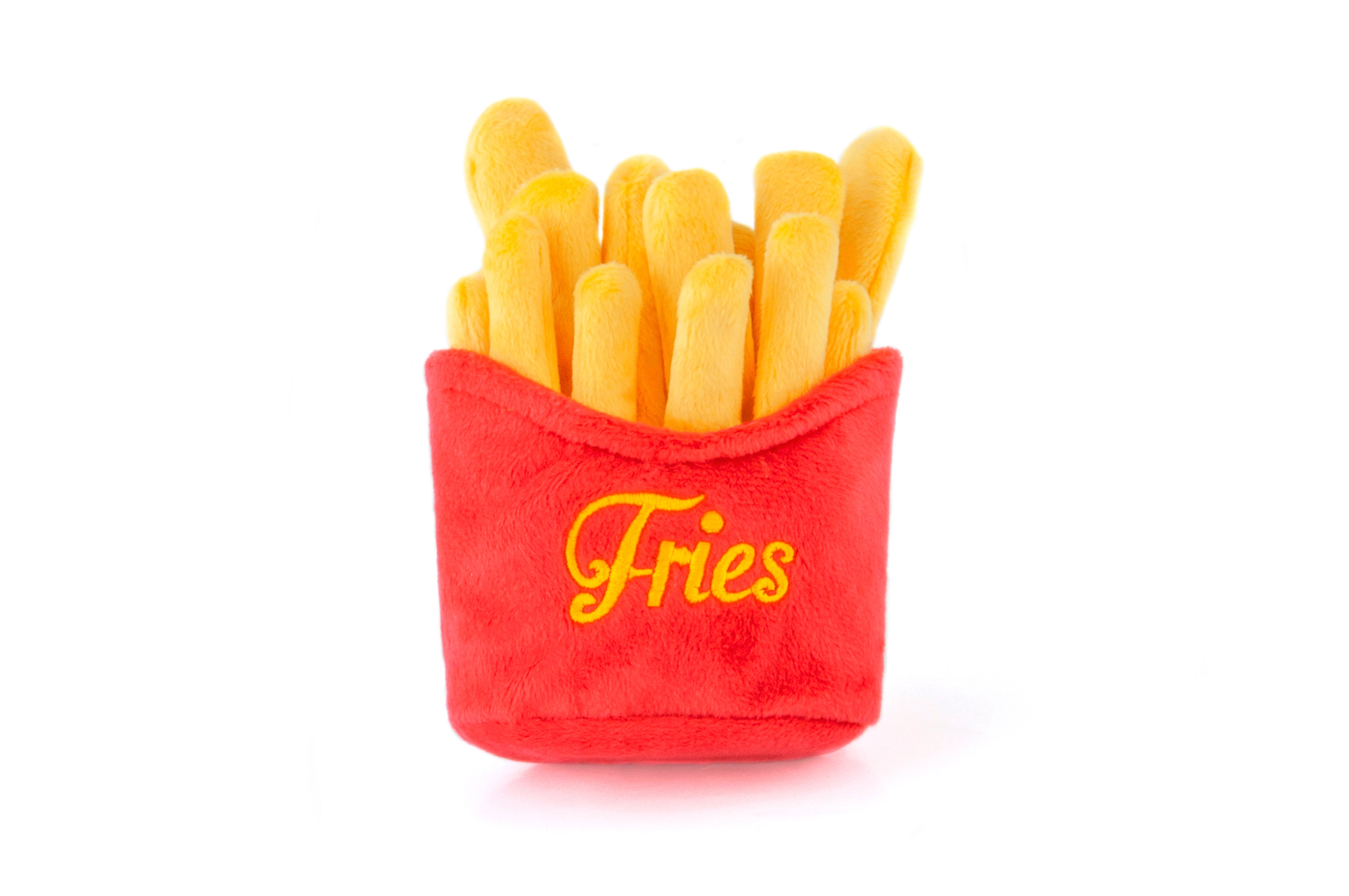 American Classic® Dog Chew Toy - Las Papas Fritas Plush French Fries for Dogs | Pet P.L.A.Y. | Perfect for Playtime, Training & Cuddling