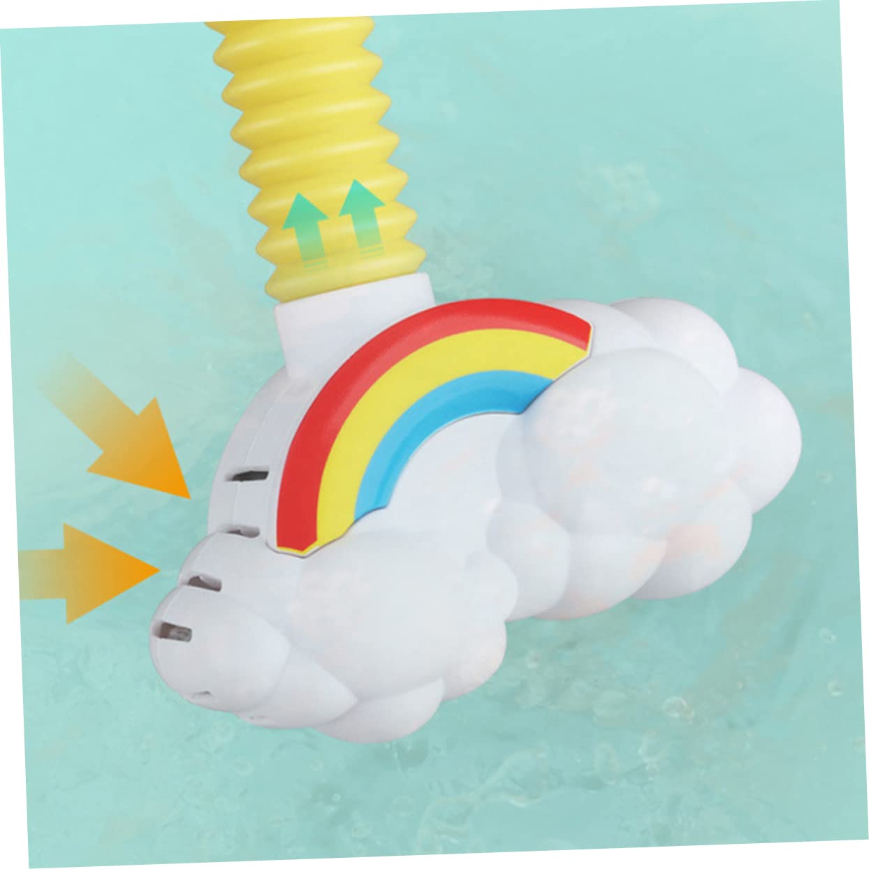 HEMOTON 3-Pack Electric Elephant Bath Toys with Shower Sprayer - Fun Water Sprinkler Bathtub Toys for Kids, Safe Plastic Baby Shower Accessories (Great for Bath Time Play & Sensory Development)