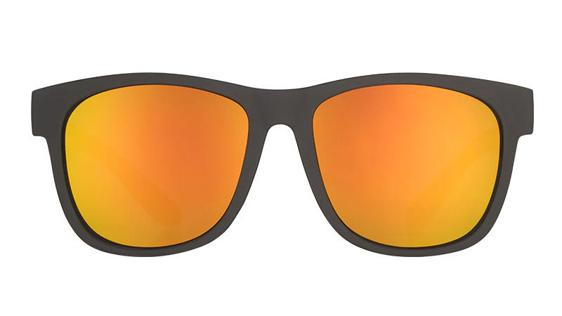Goodr Beelzebub's Bourbon Burpees Sunglasses - Polarized Running & Cycling Shades for Men & Women - UV Protection for Outdoor Sports & Beach Activities