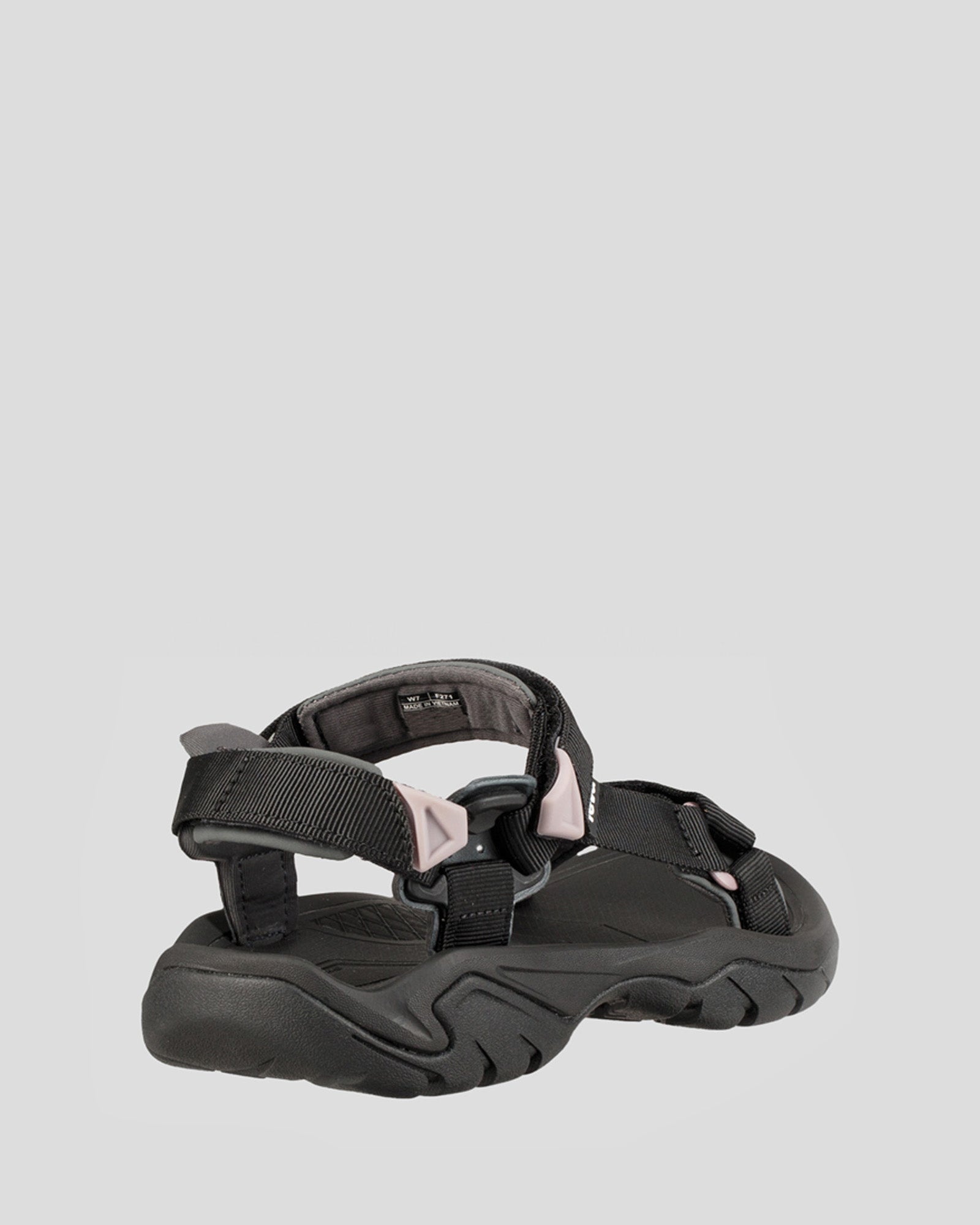 Women's Teva Terra Fi 5 Universal Sandals - Comfortable Hiking & Water Shoes for Outdoor Adventures - Perfect for Beach, Camping and Travel (Black)